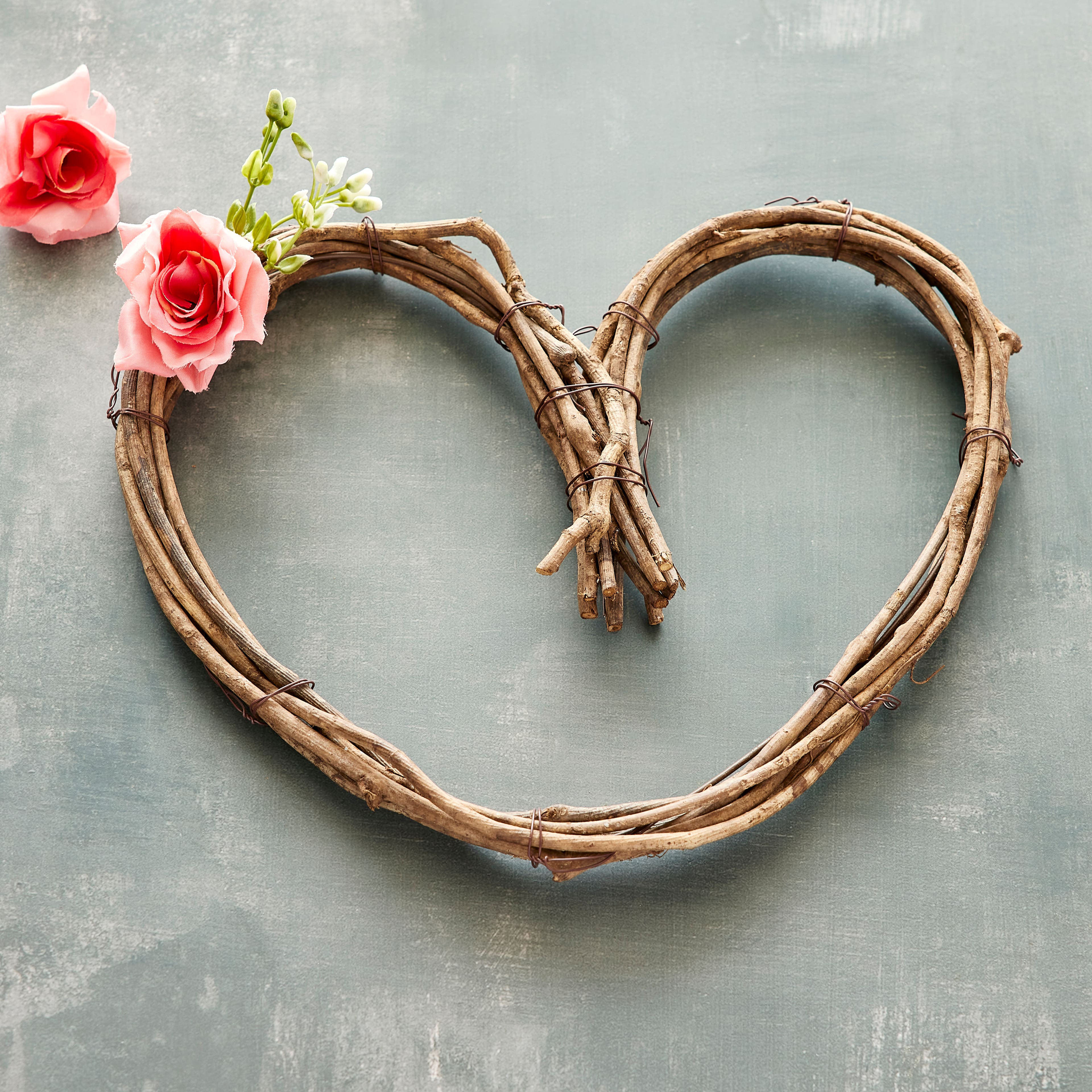 10 Pack: 12&#x22; Grapevine Heart Wreath by Ashland&#xAE;