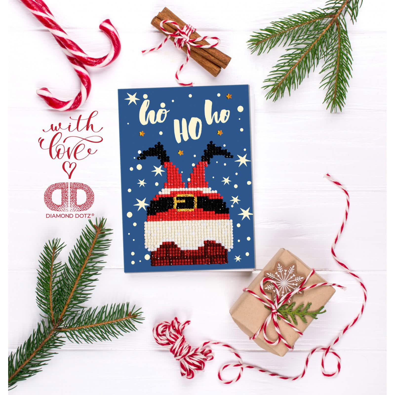 Diamond Dotz&#xAE; Ho Ho Ho Diamond Painting Kit