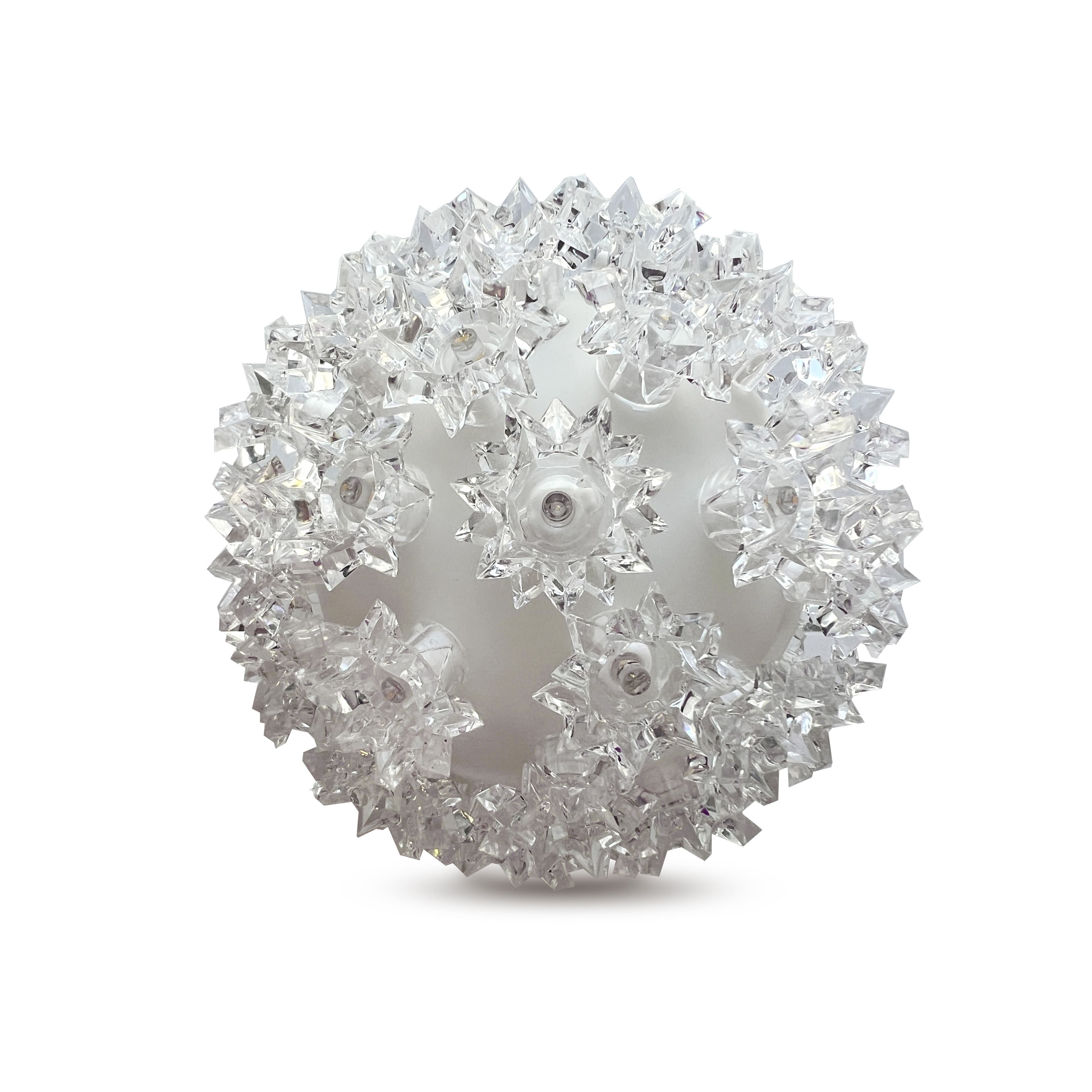 StayBright&#xAE; Random Sparkle 5.5&#x22; Warm White LED Super Sphere