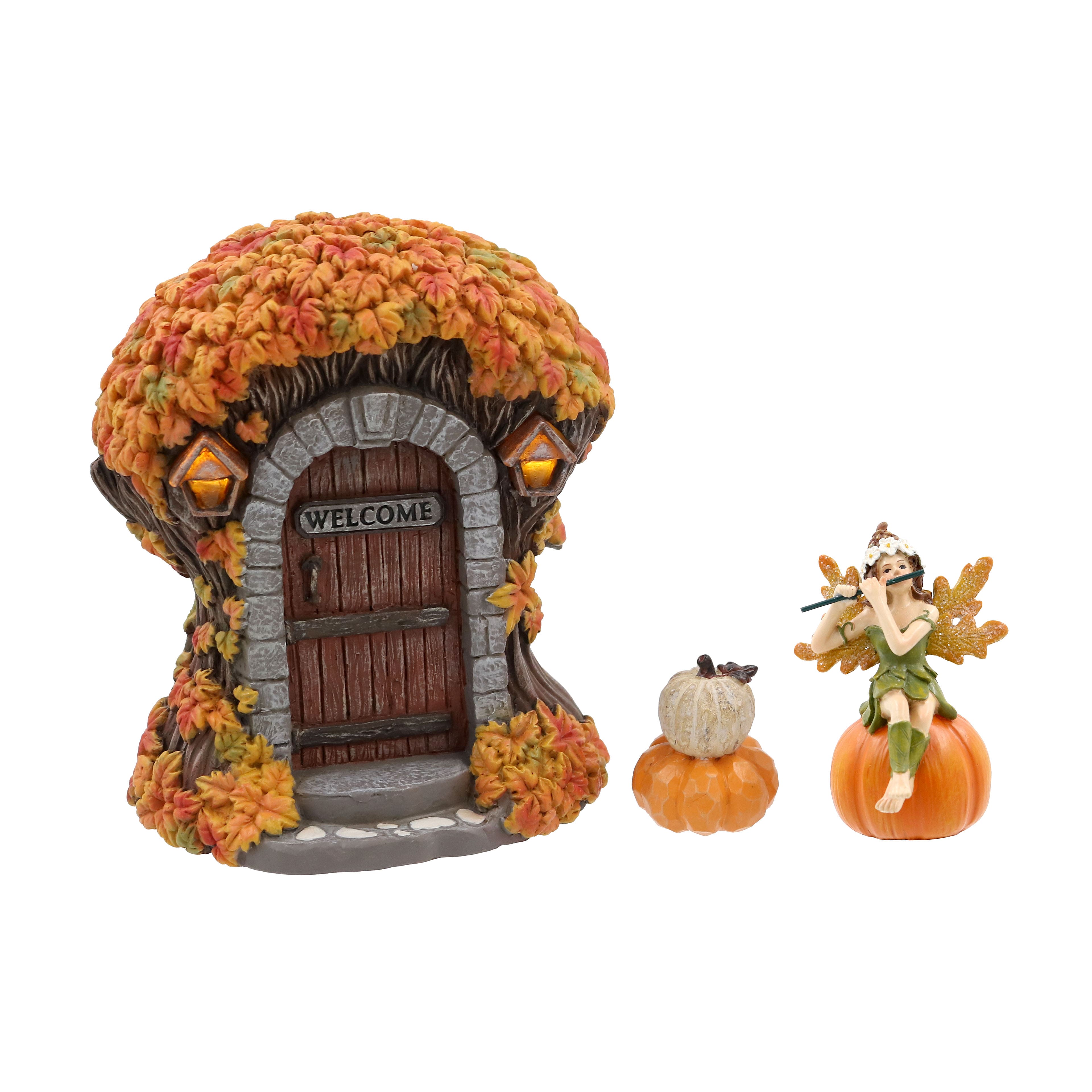 Mini Fall Fairy on Pumpkin by Ashland&#xAE;