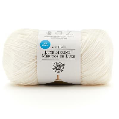Luxe Merino™ Solid Yarn by Loops & Threads®