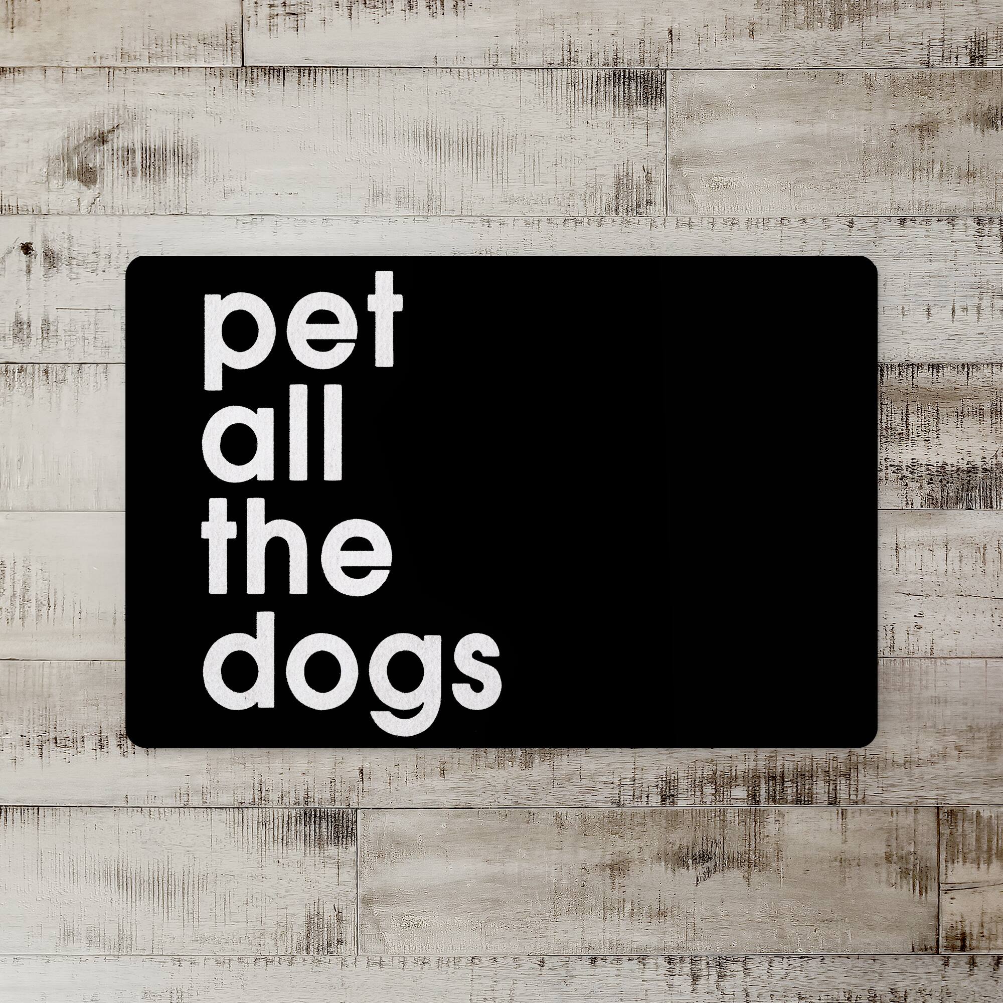 Pet All The Dogs 18" x 27" Floor Mat