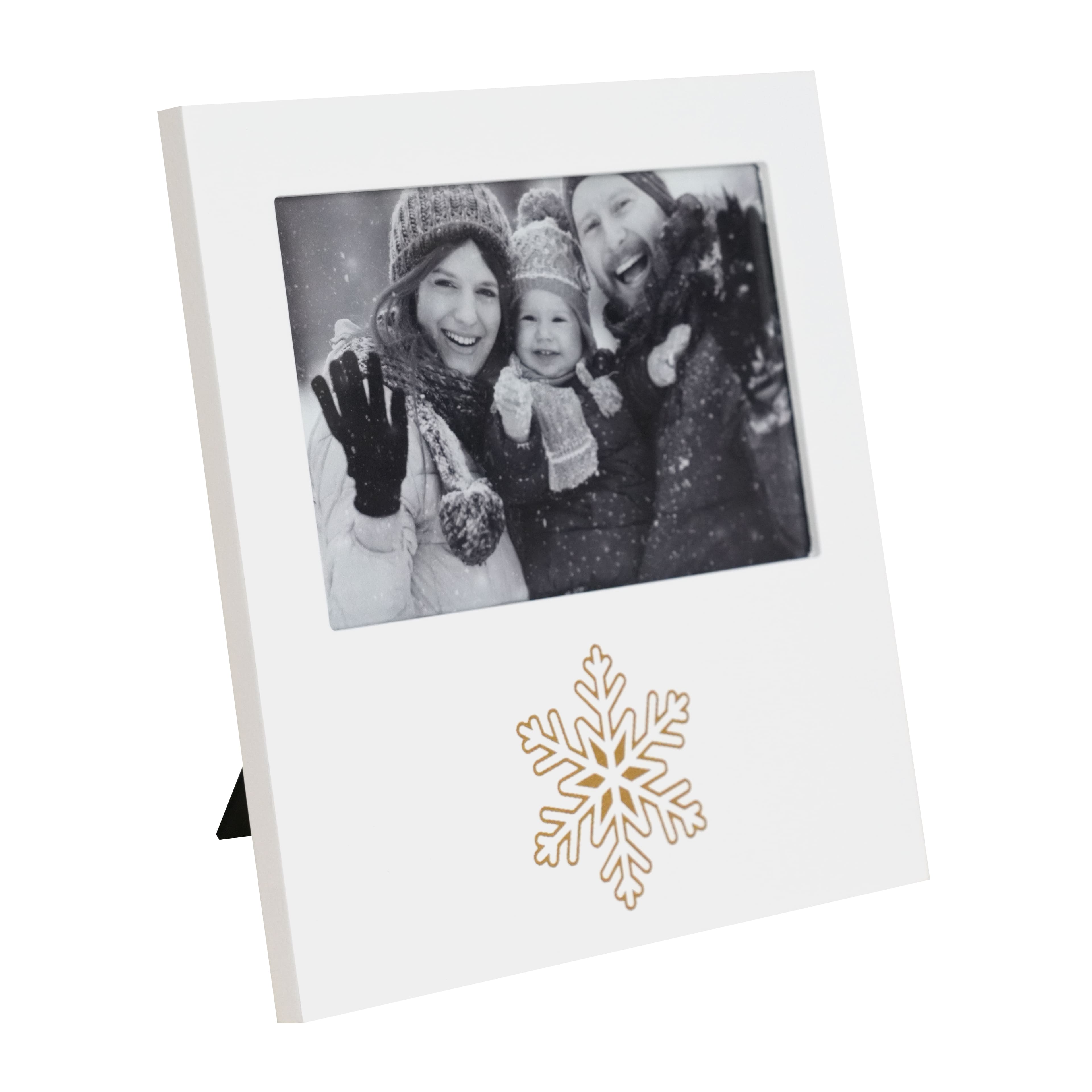 4&#x22; x 6&#x22; Gold Holiday Accent Frame by Studio D&#xE9;cor&#xAE;