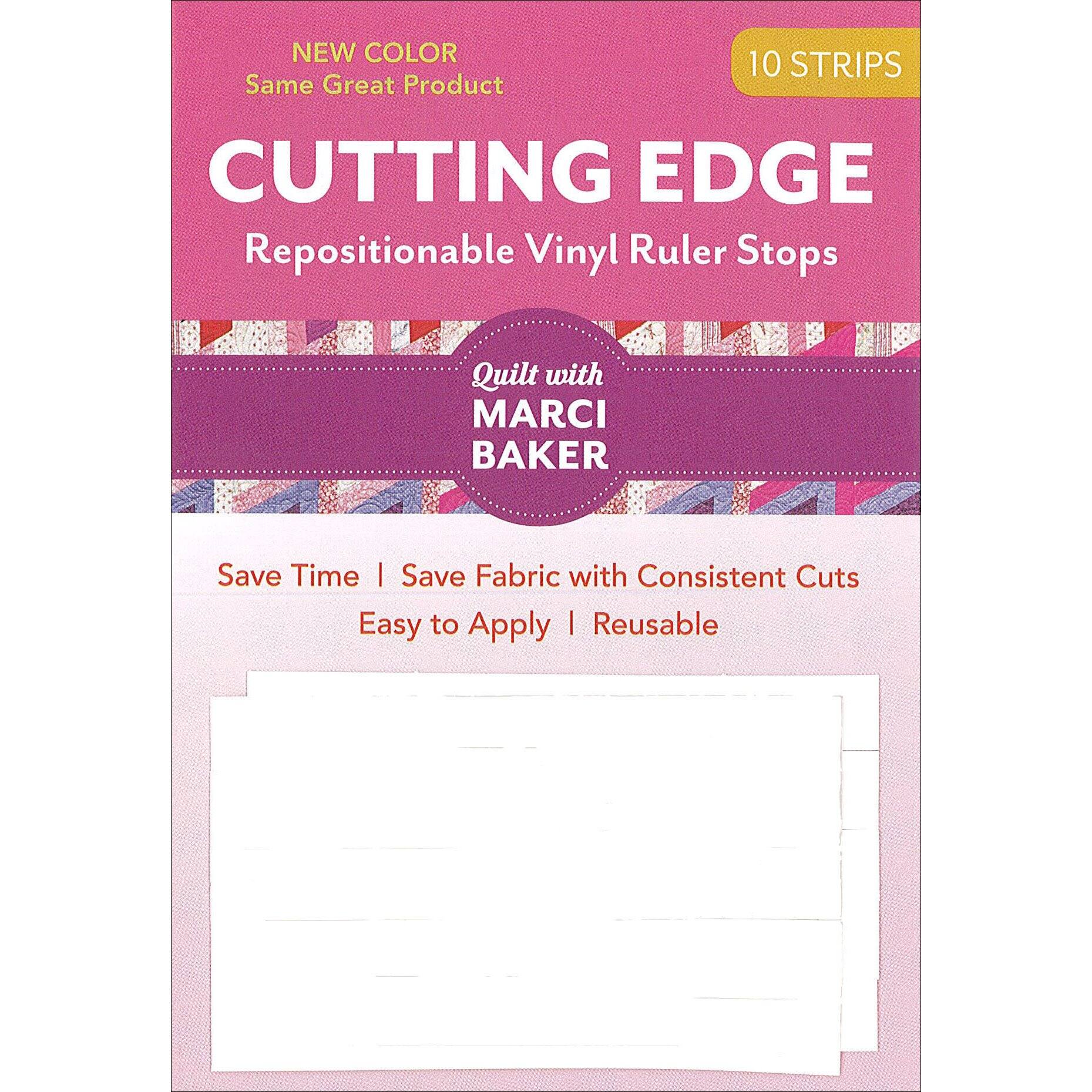 C&T Publishing Cutting Edge Vinyl Ruler Stops