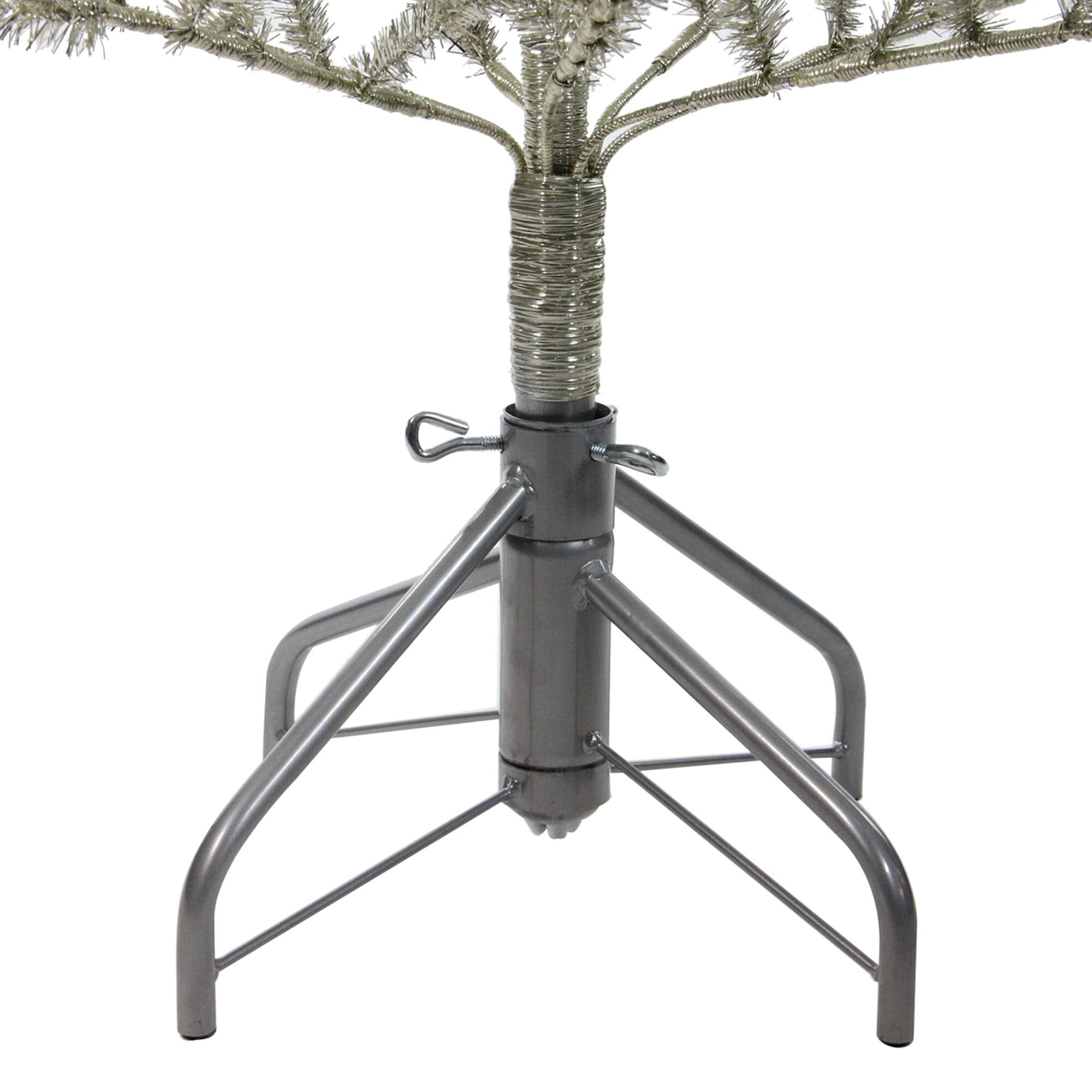 5ft. Unlit Champagne Tinsel Twig Artificial Christmas Tree