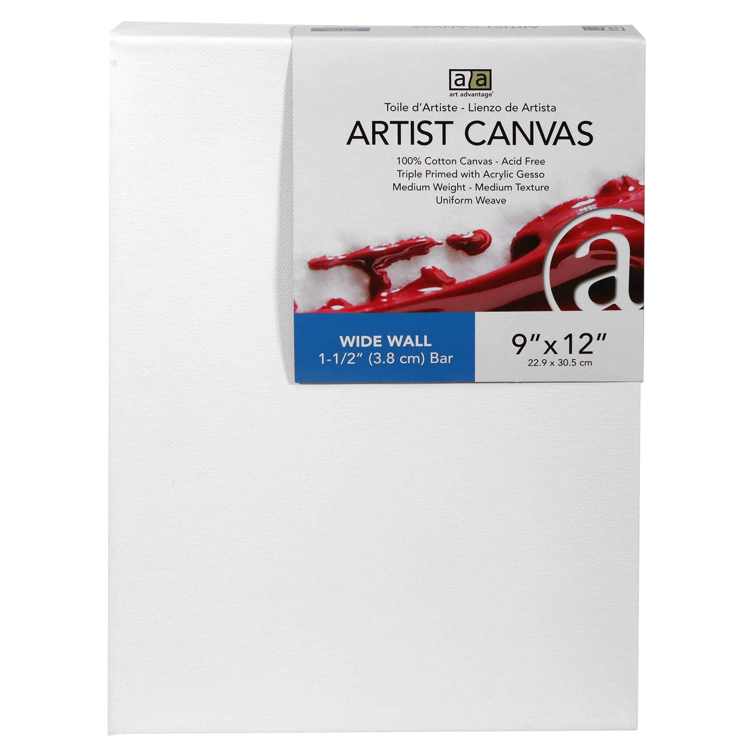 Art Advantage® Pro Wide Wall Artist Canvas | Michaels