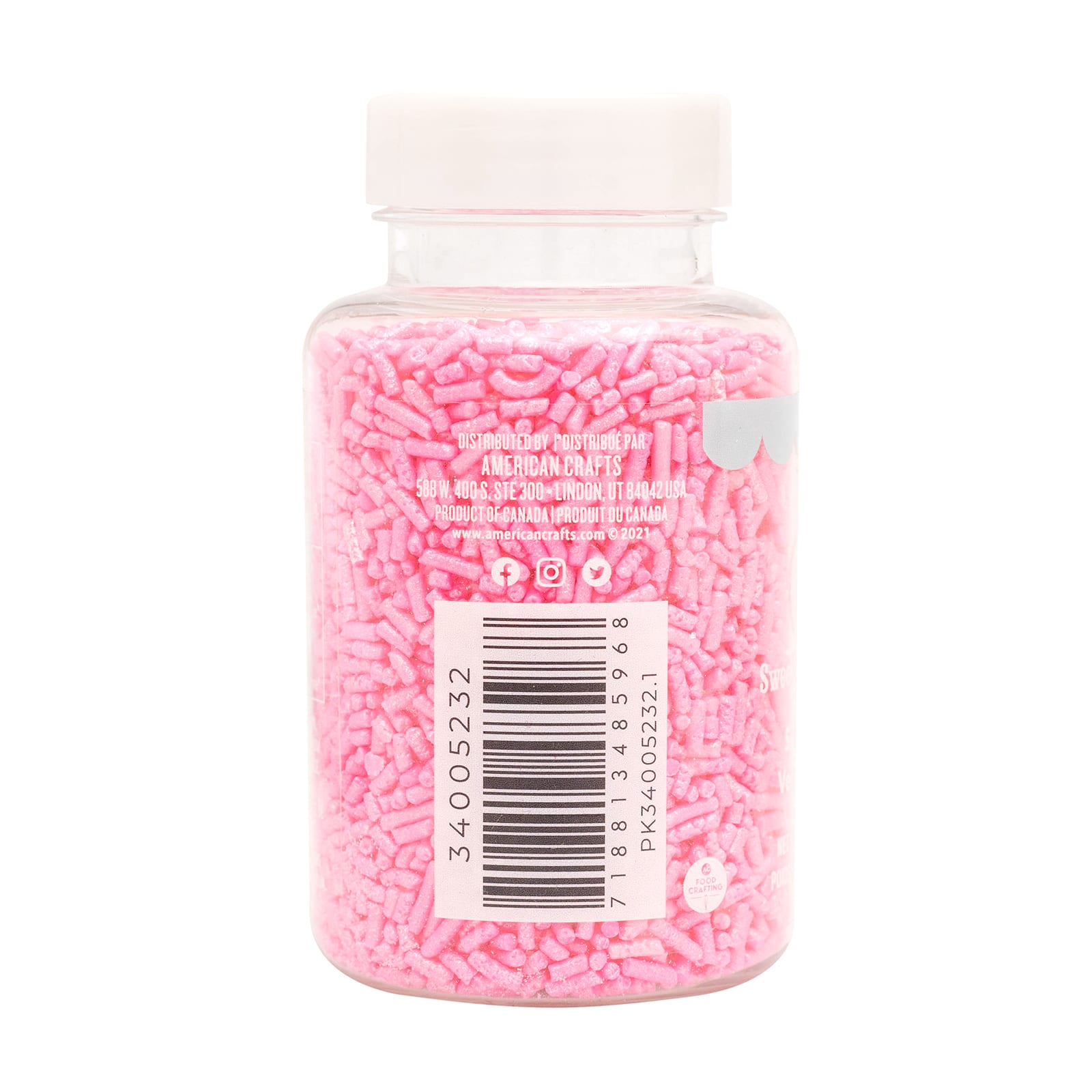 Sweet Tooth Fairy&#xAE; Pearlized Jimmies Sprinkles, 4oz.