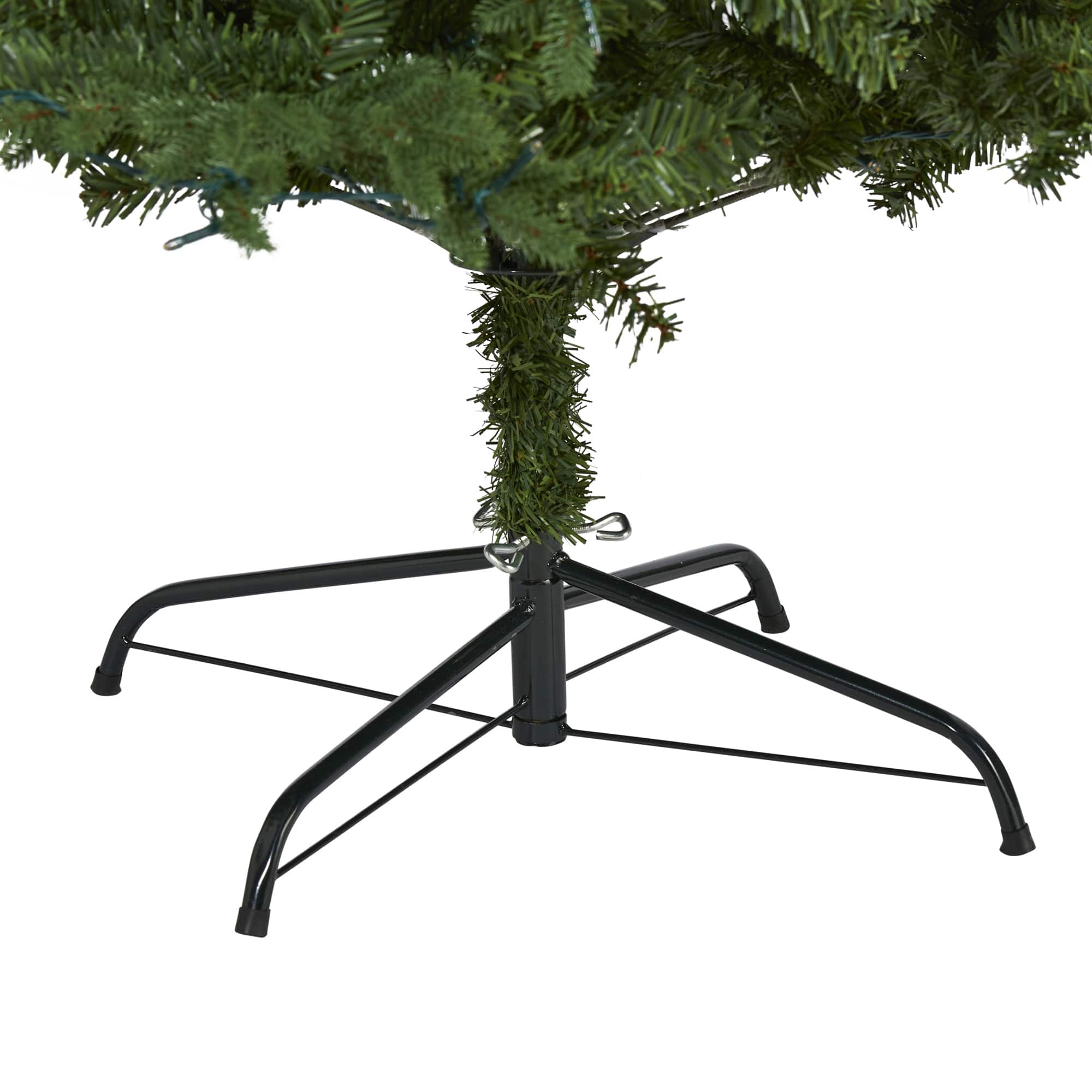 8ft. Pre-Lit Vermont Fir Artificial Christmas Tree with Clear LED Lights