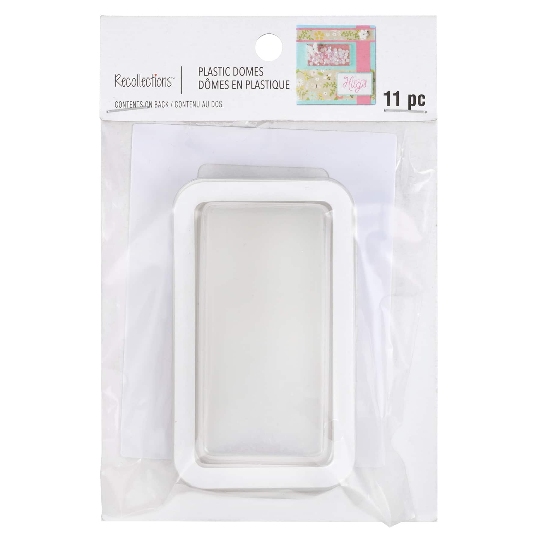 Sizzix Making Essentials Shaker Domes Rounded Square