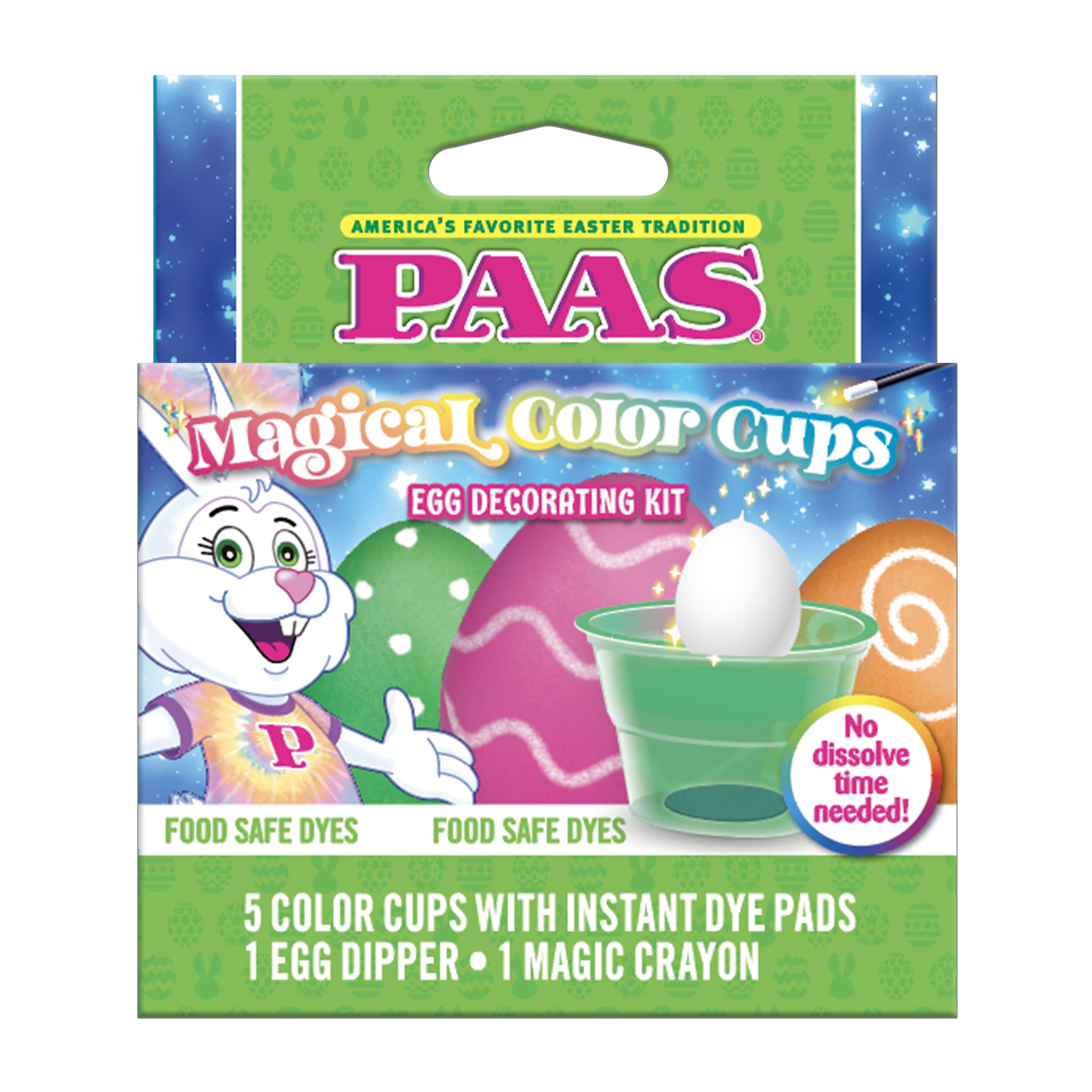 PAAS&#xAE; Magical Color Cups Egg Decorating Kit