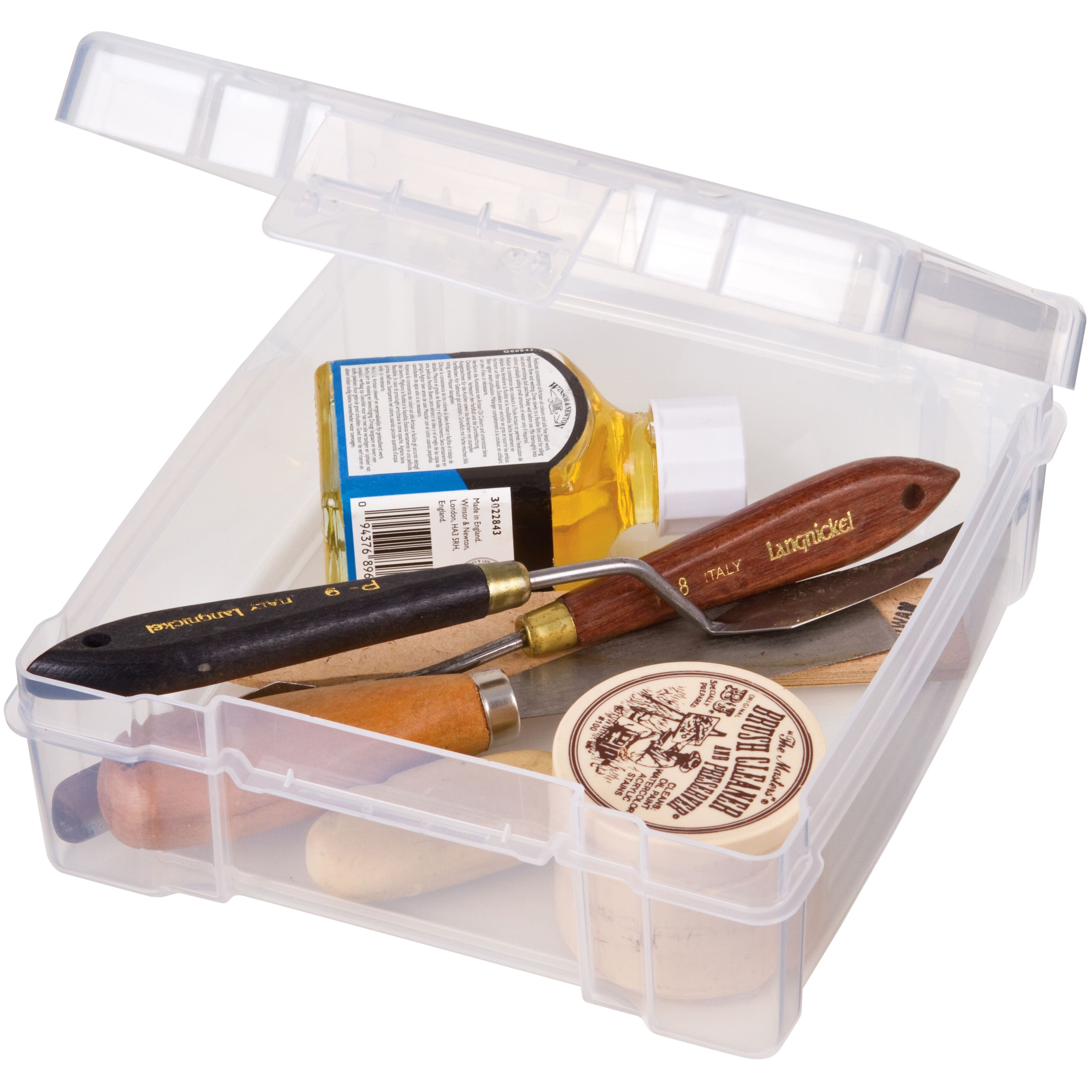 ArtBin® Essentials™ 6" X 6" Translucent Storage Box | Michaels