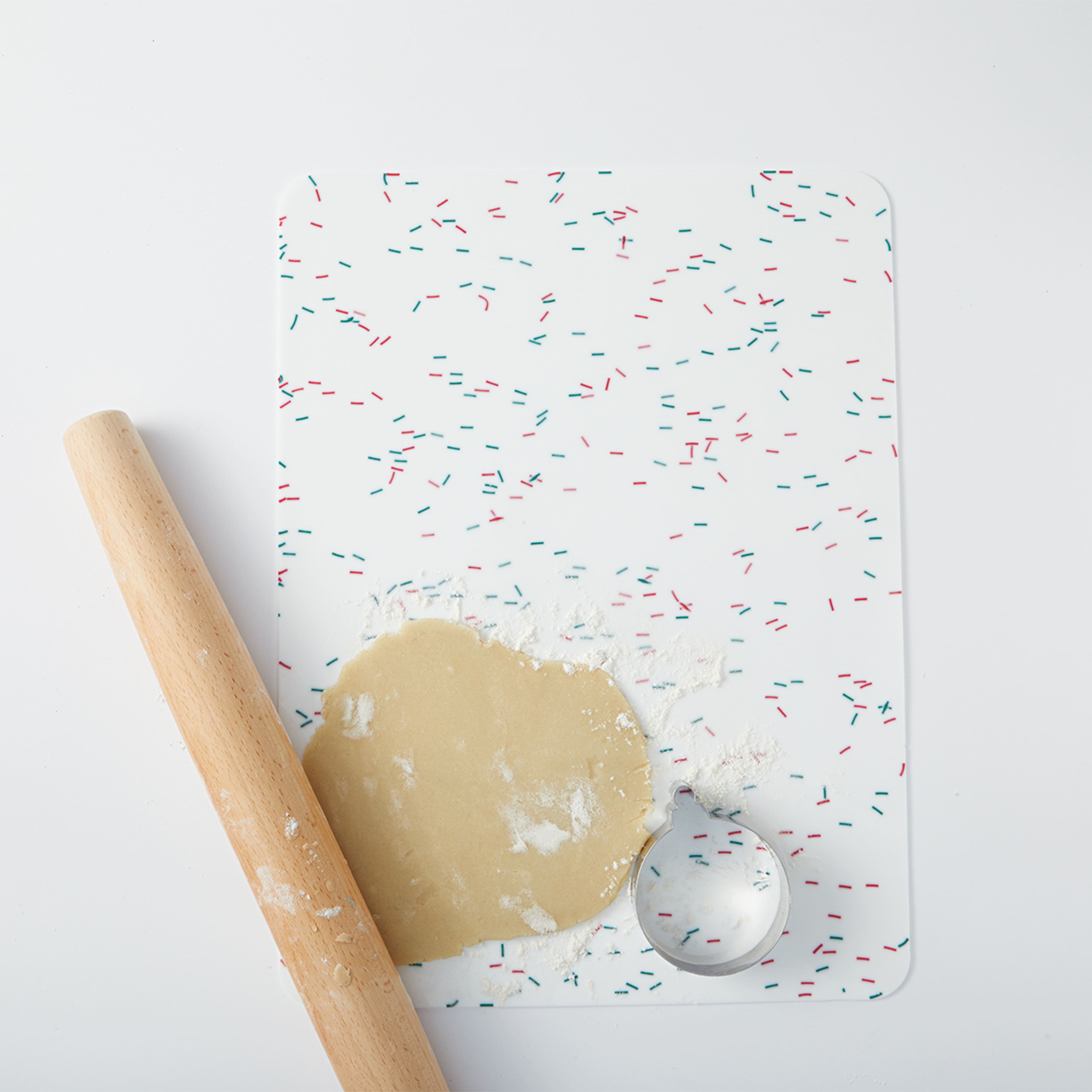 Christmas Sprinkles Silicone Baking Mat by Celebrate It&#xAE;