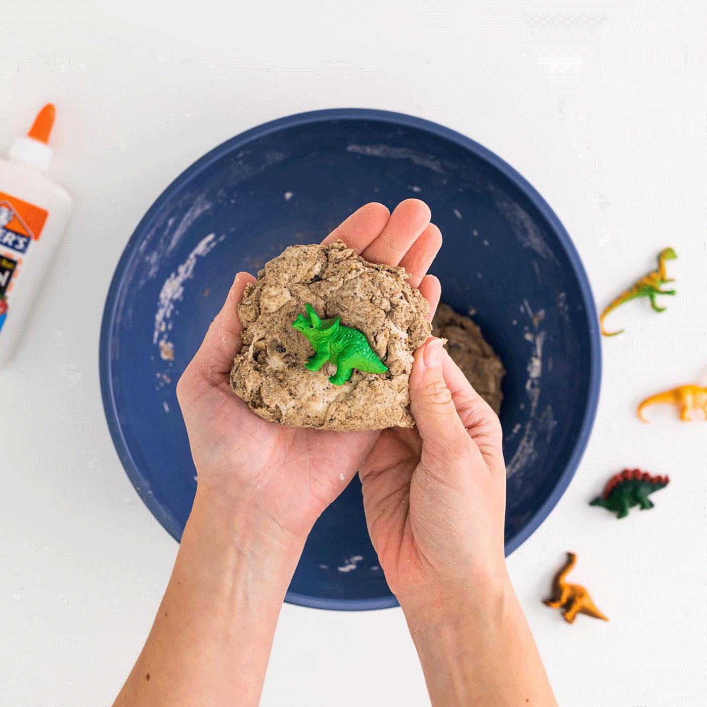 diy dino dig eggs