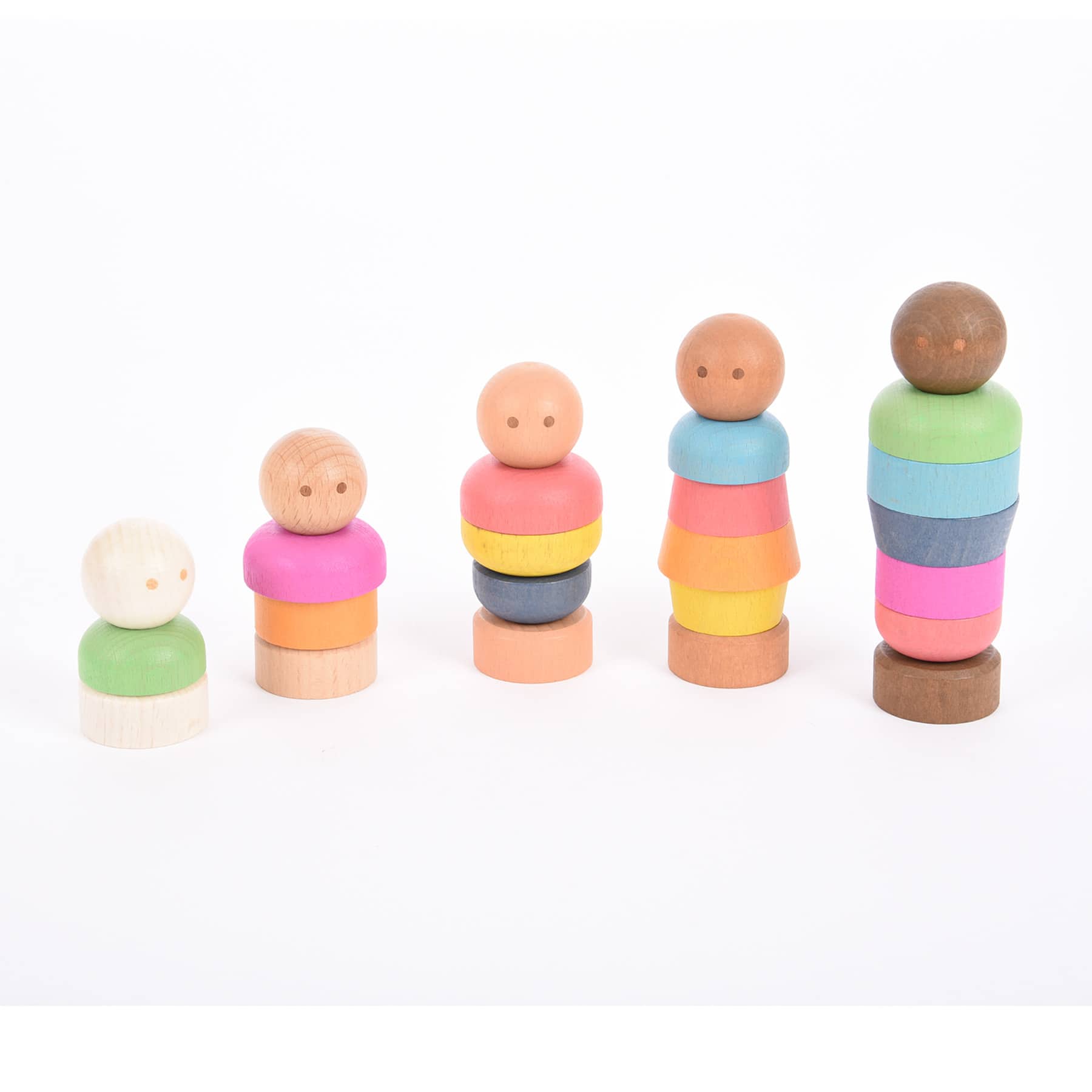 TickiT&#xAE; Rainbow Community People 20 Piece Play Set