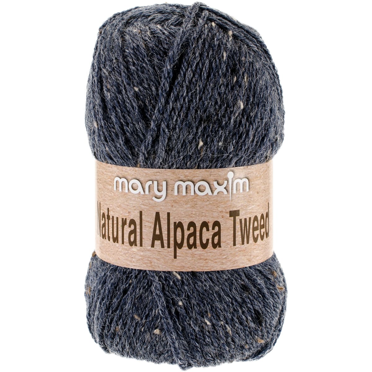 Mary Maxim Natural Alpaca Tweed Yarn