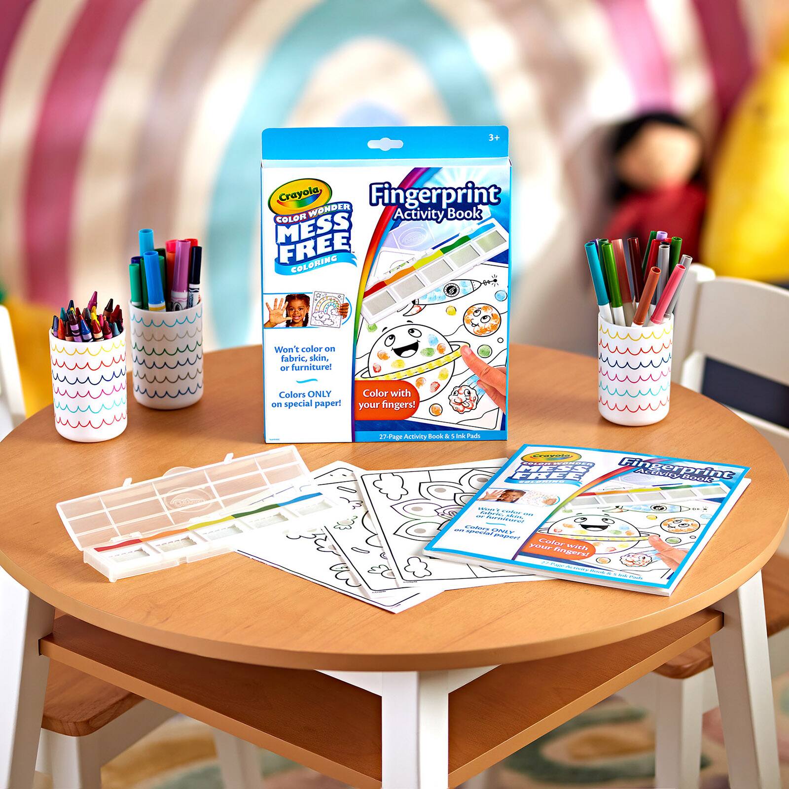 Crayola® Color Wonder® Fingerprint Activity Book