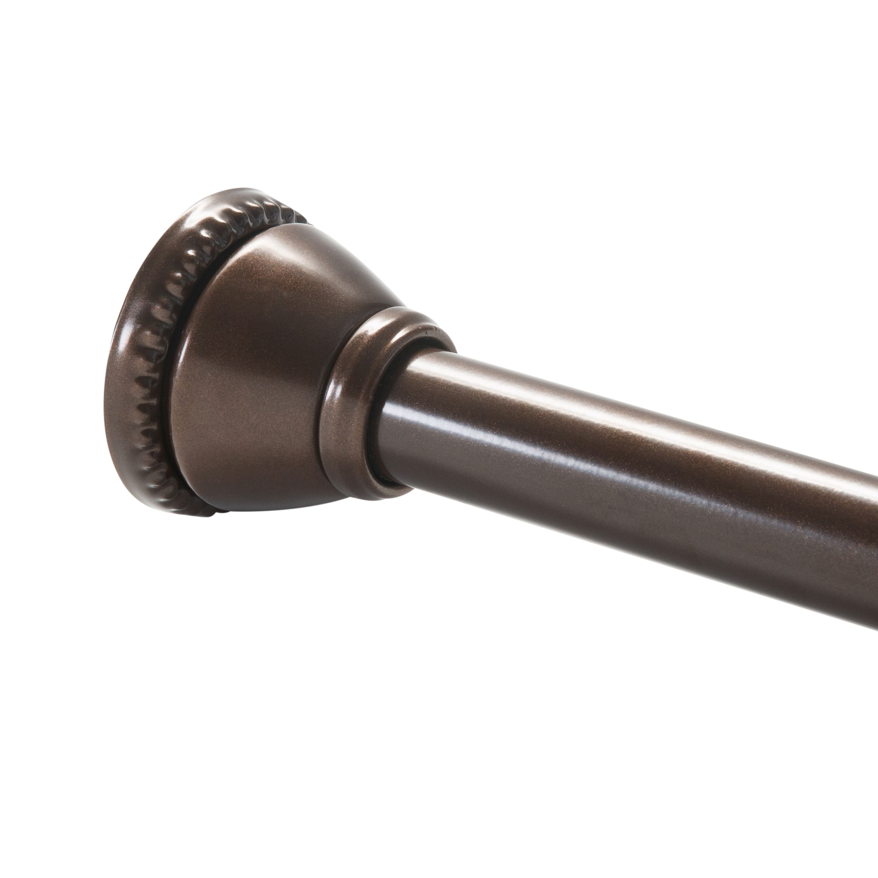 Bath Bliss Bronze Tension Shower Rod