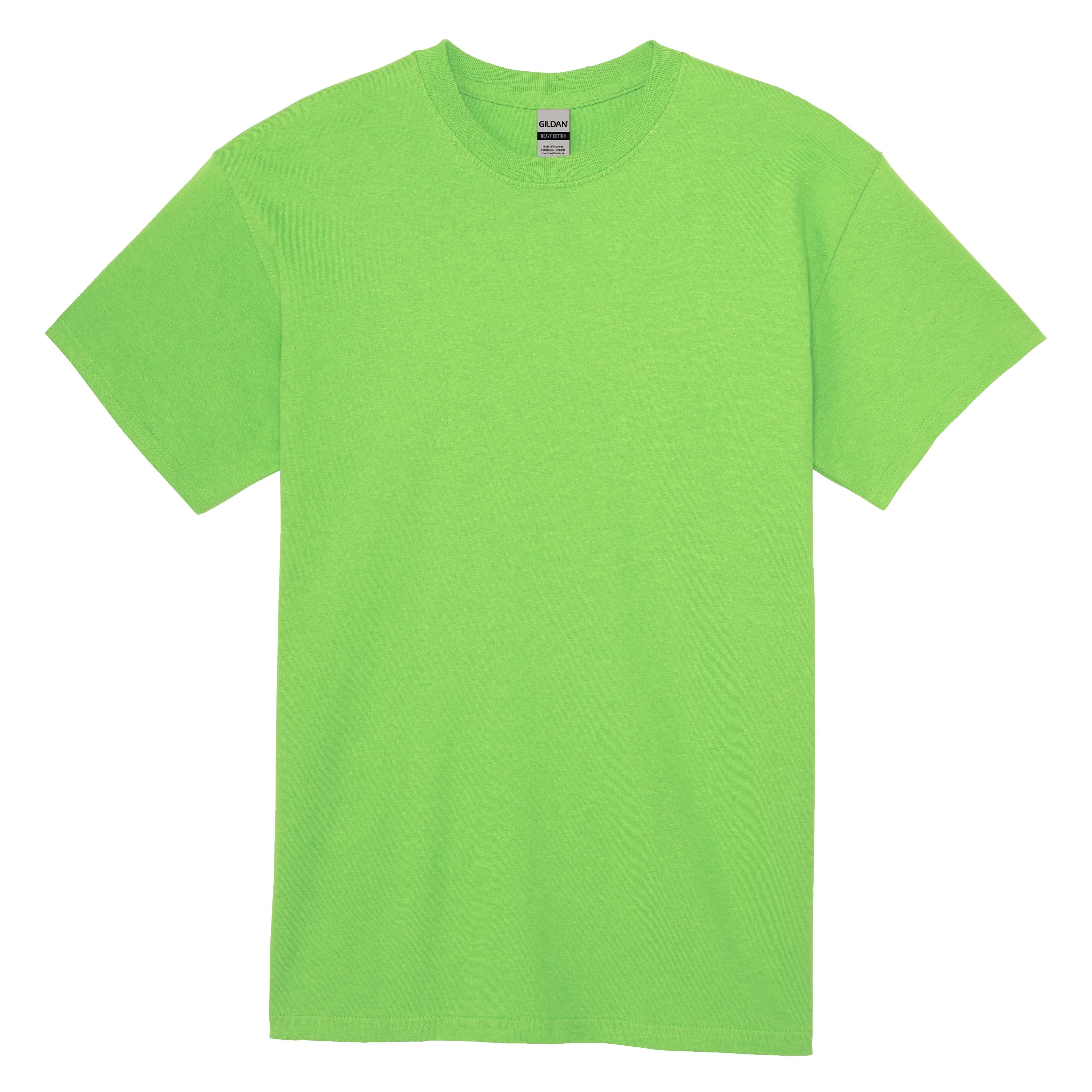 Gildan Short Sleeve Adult T-Shirt in Lime | Large | Michaels