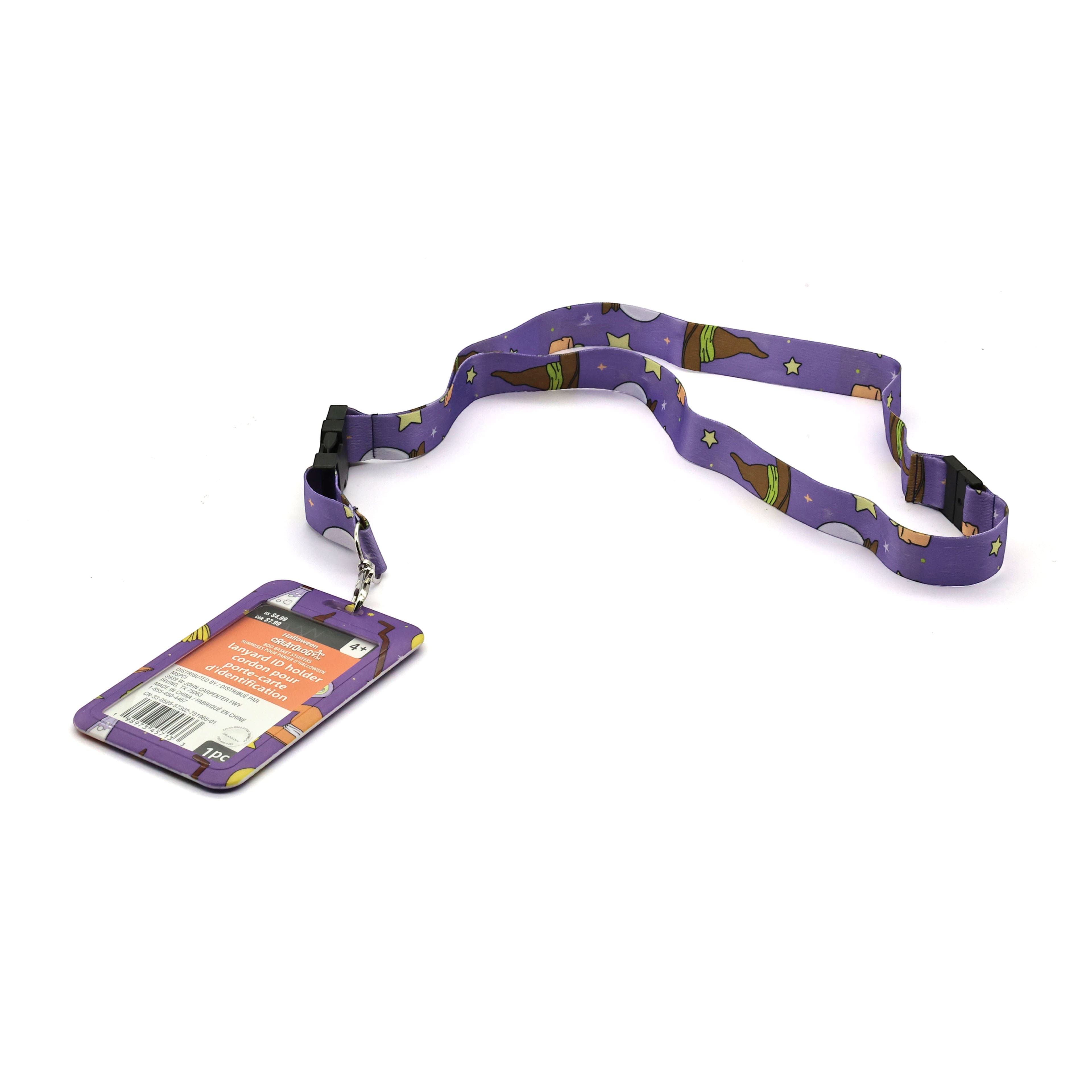 Purple Witch Lanyard ID Holder by Creatology&#x2122;
