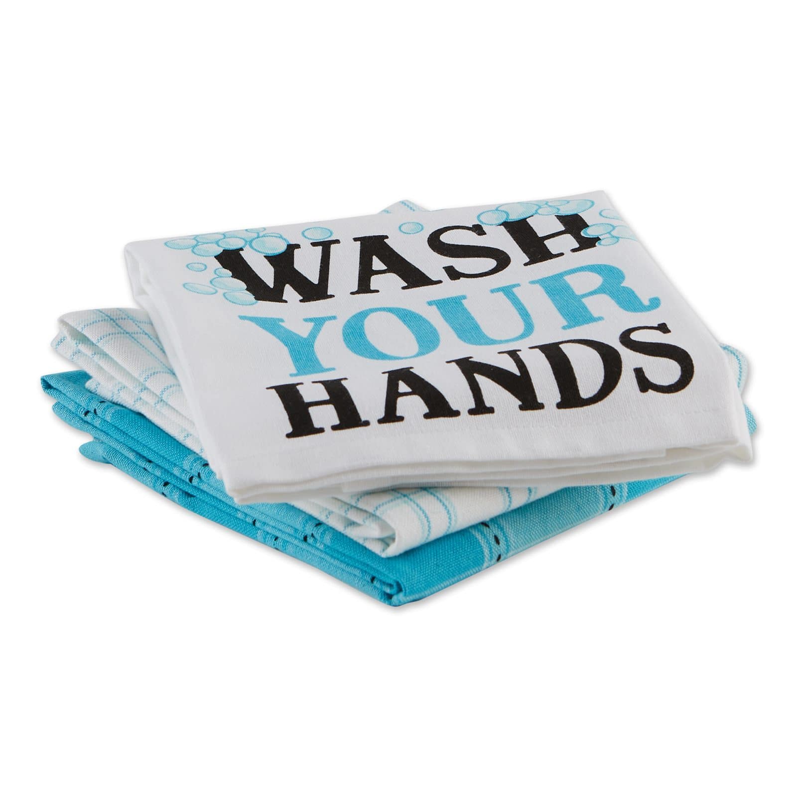 DII&#xAE; Wash Your Hands Dishtowel Set