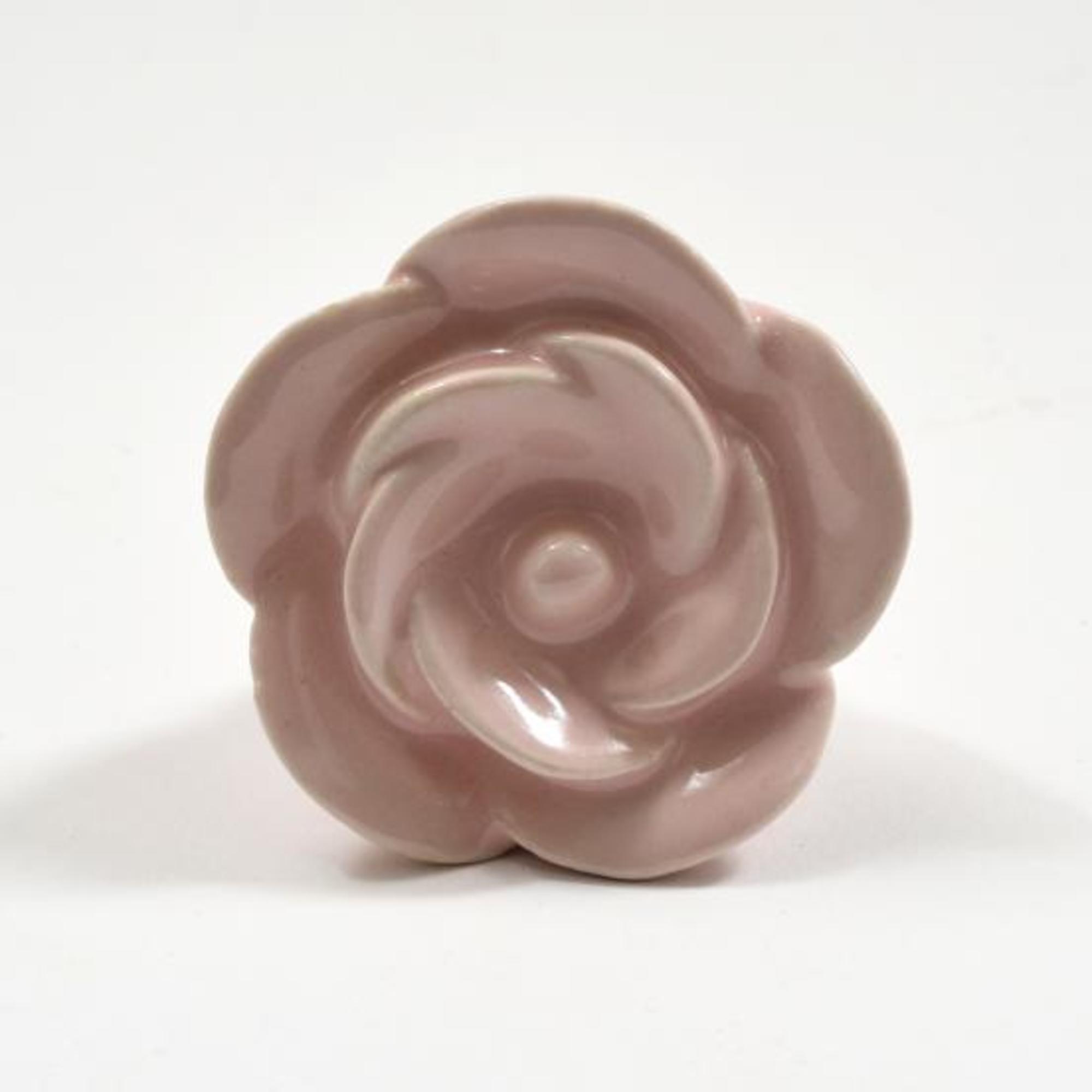 Dritz® Home Pale Pink Ceramic Flower Knob, 6ct.
