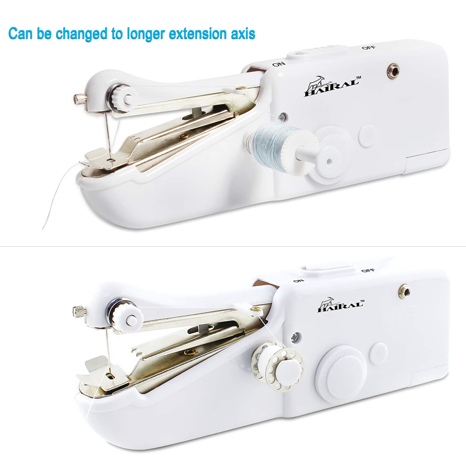 Haitral™ Craft Miniature Solo Cordless Lite Sewing Machine