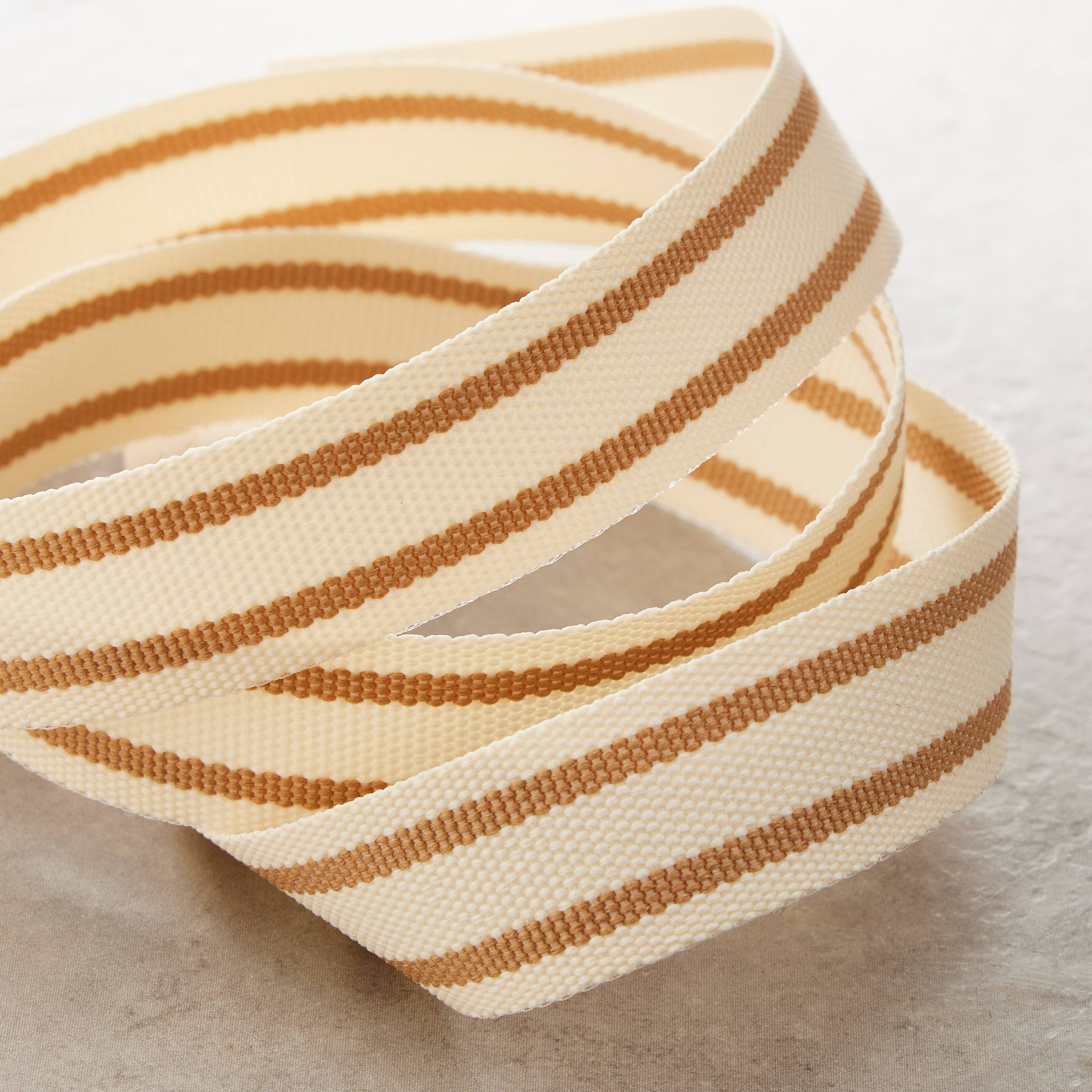 12 Pack: 5/8&#x22; x 5yd. Ticking Striped Grosgrain Ribbon by Celebrate It&#x2122;