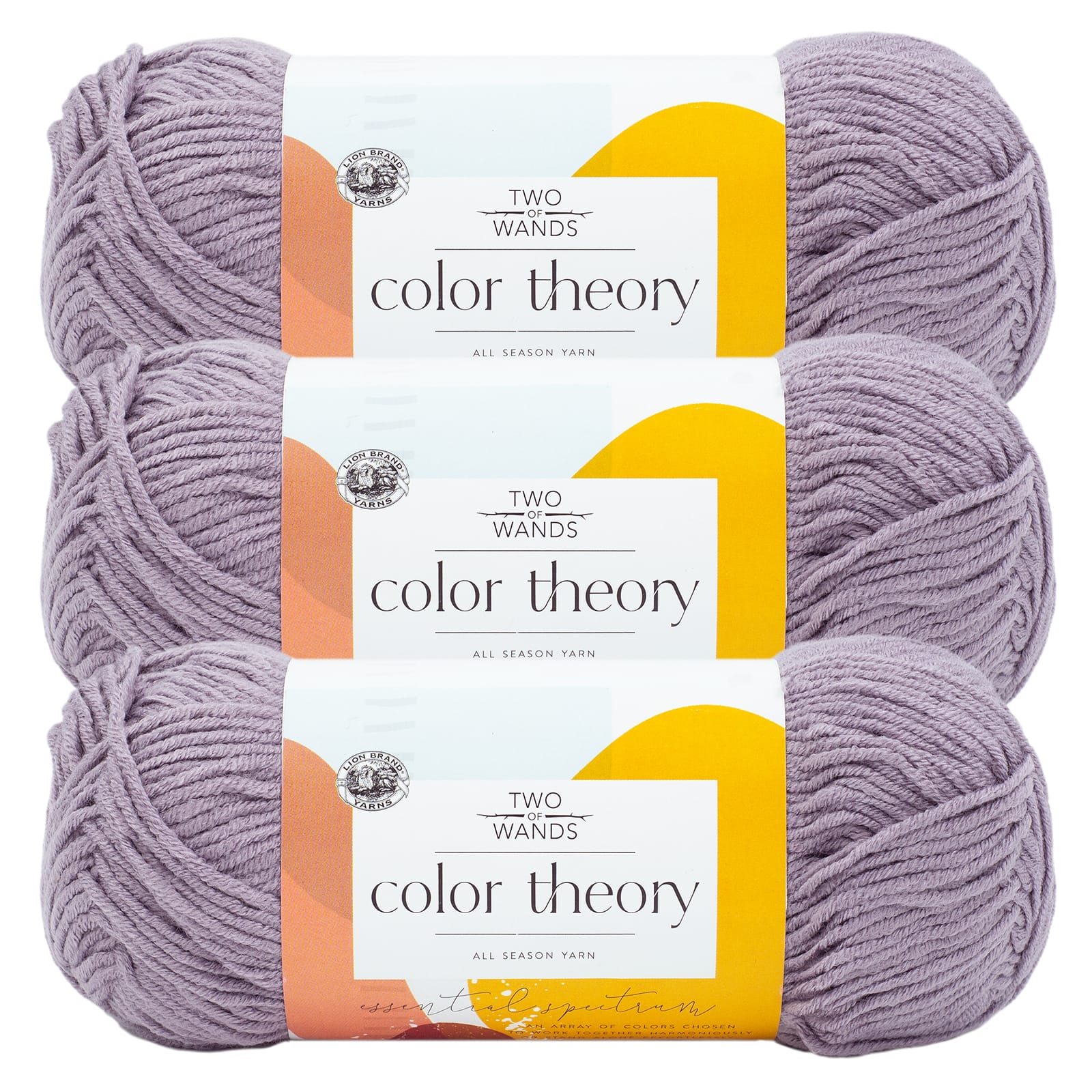 3 Pack: Lion Brand® Two of Wands Color Theory Yarn