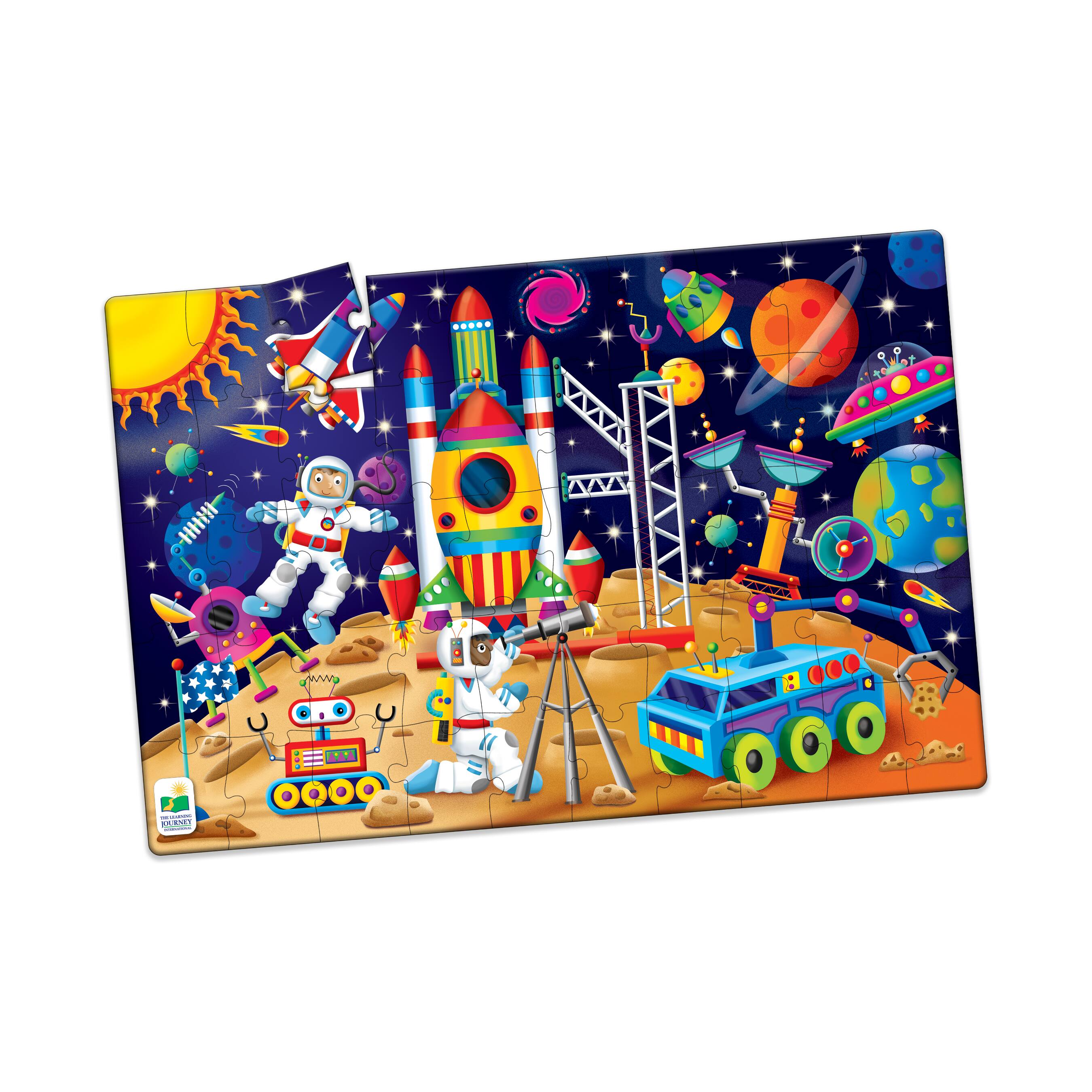Jumbo Floor Puzzle - Out In Space: 50 Pcs