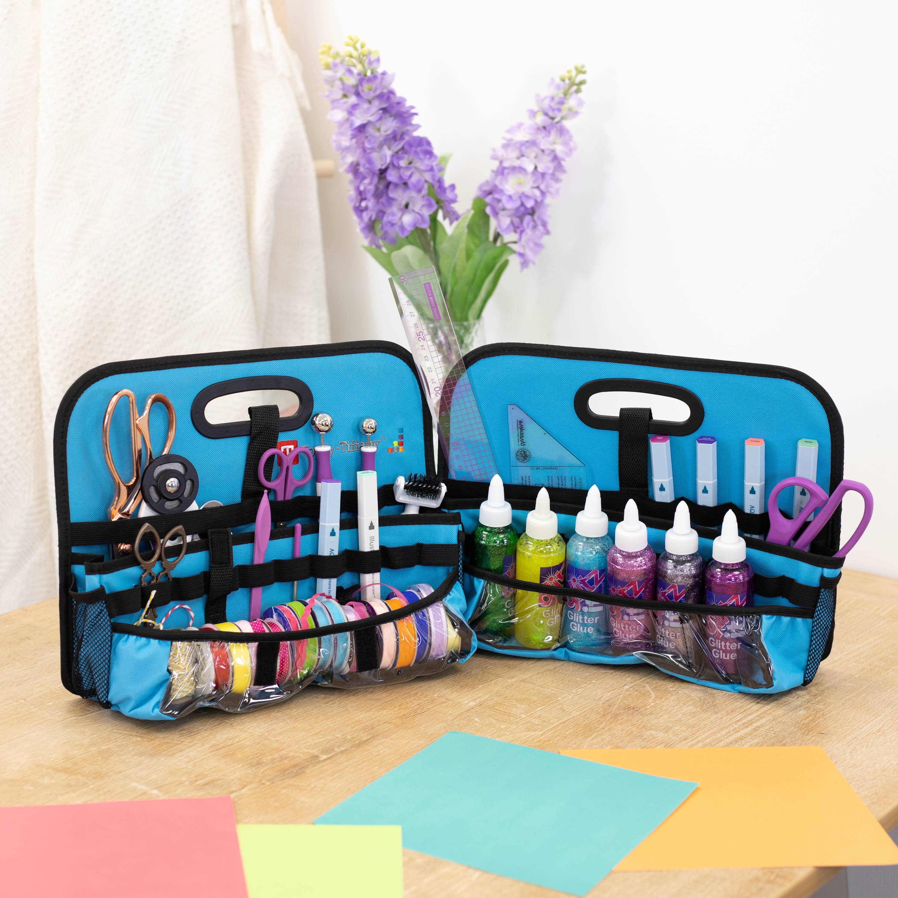 TotallyTiffany™ The Ditto Double Duty Desktop Tool Organizer & Tote
