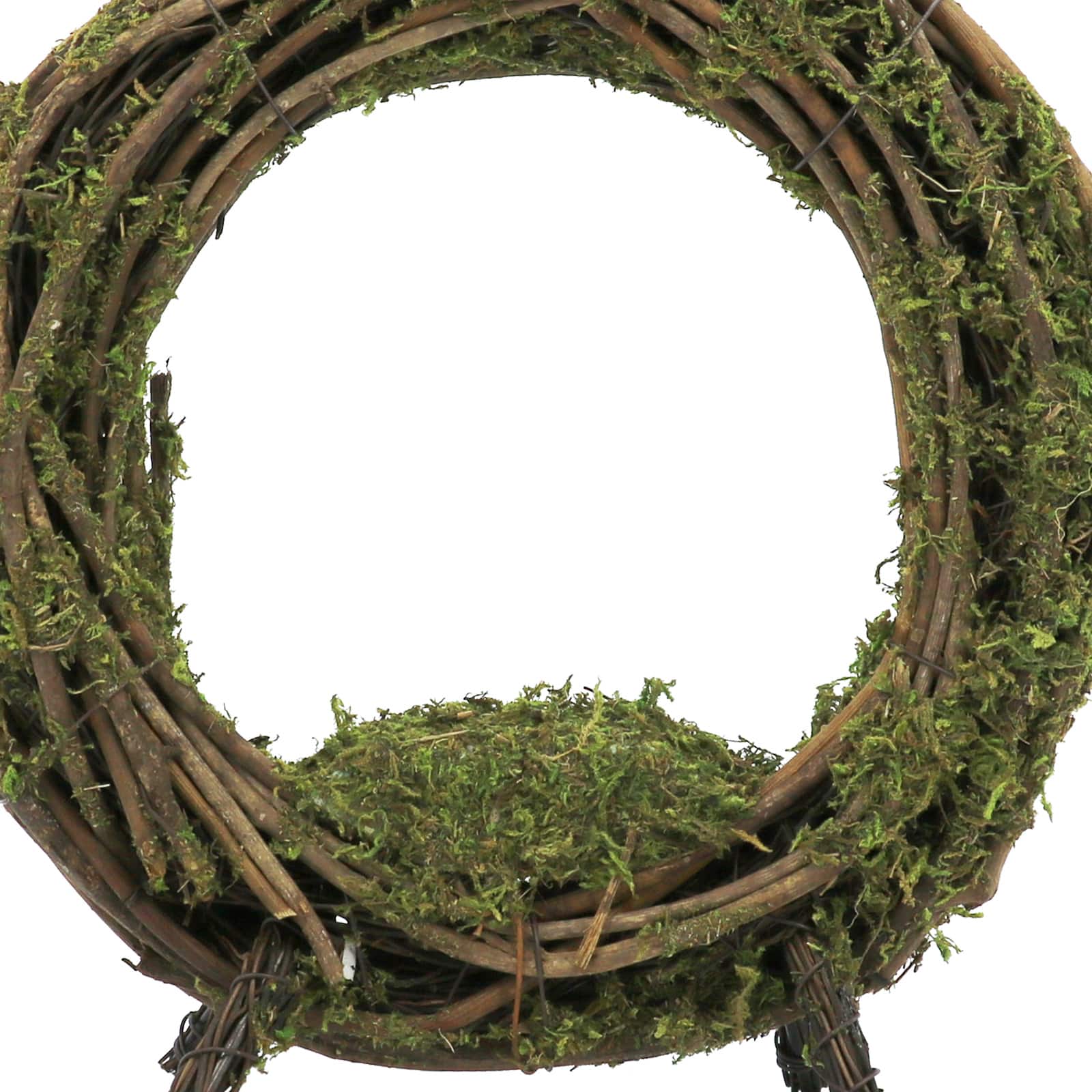 11&#x22; Green Moss Standing Wreath by Ashland&#xAE;