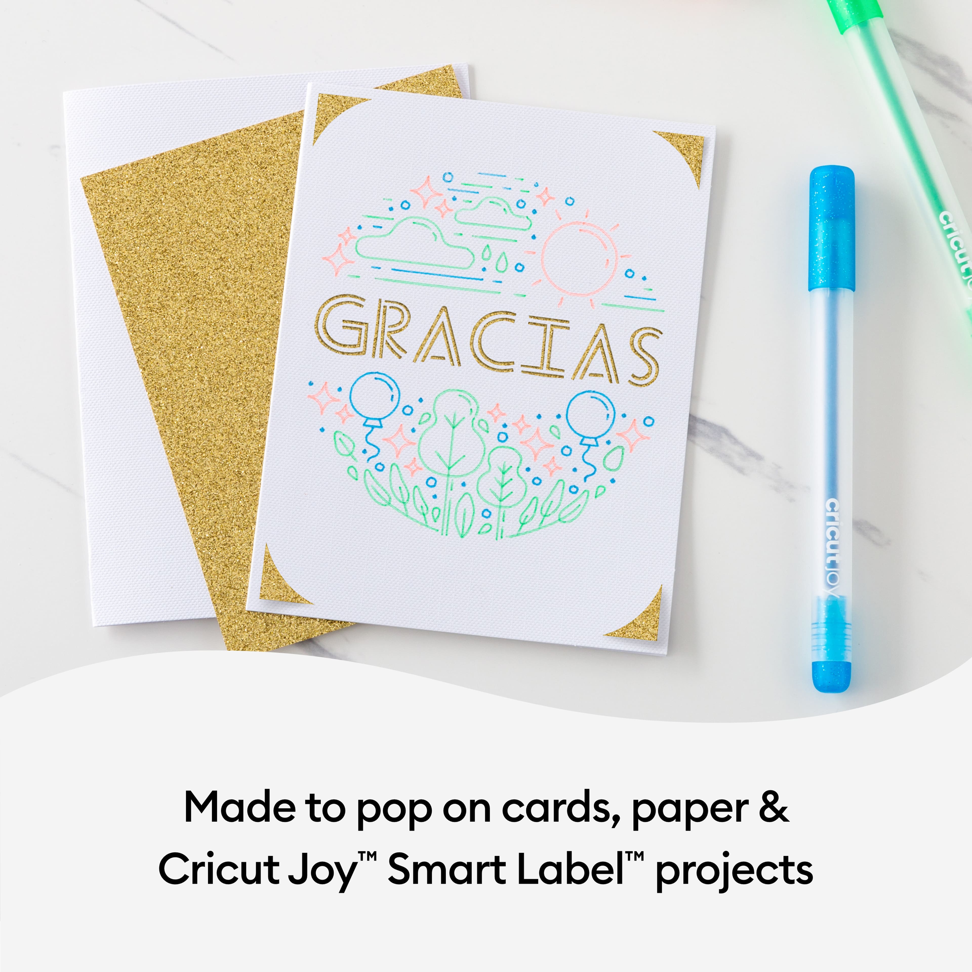 Cricut Joy&#x2122; Glitter Gel Pens, Rainbow