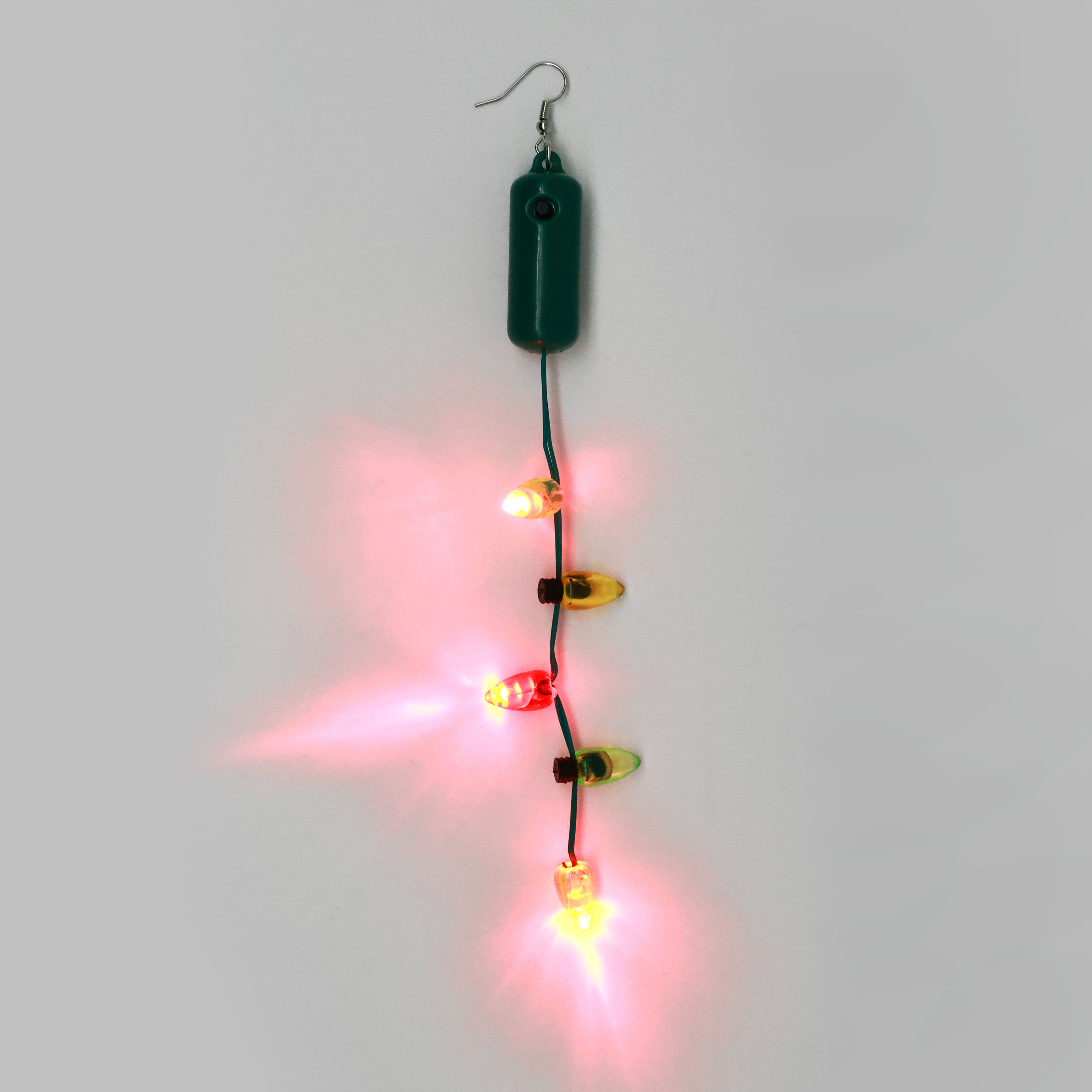 Multicolor Bulb Light-Up Earrings by Celebrate It&#x2122;