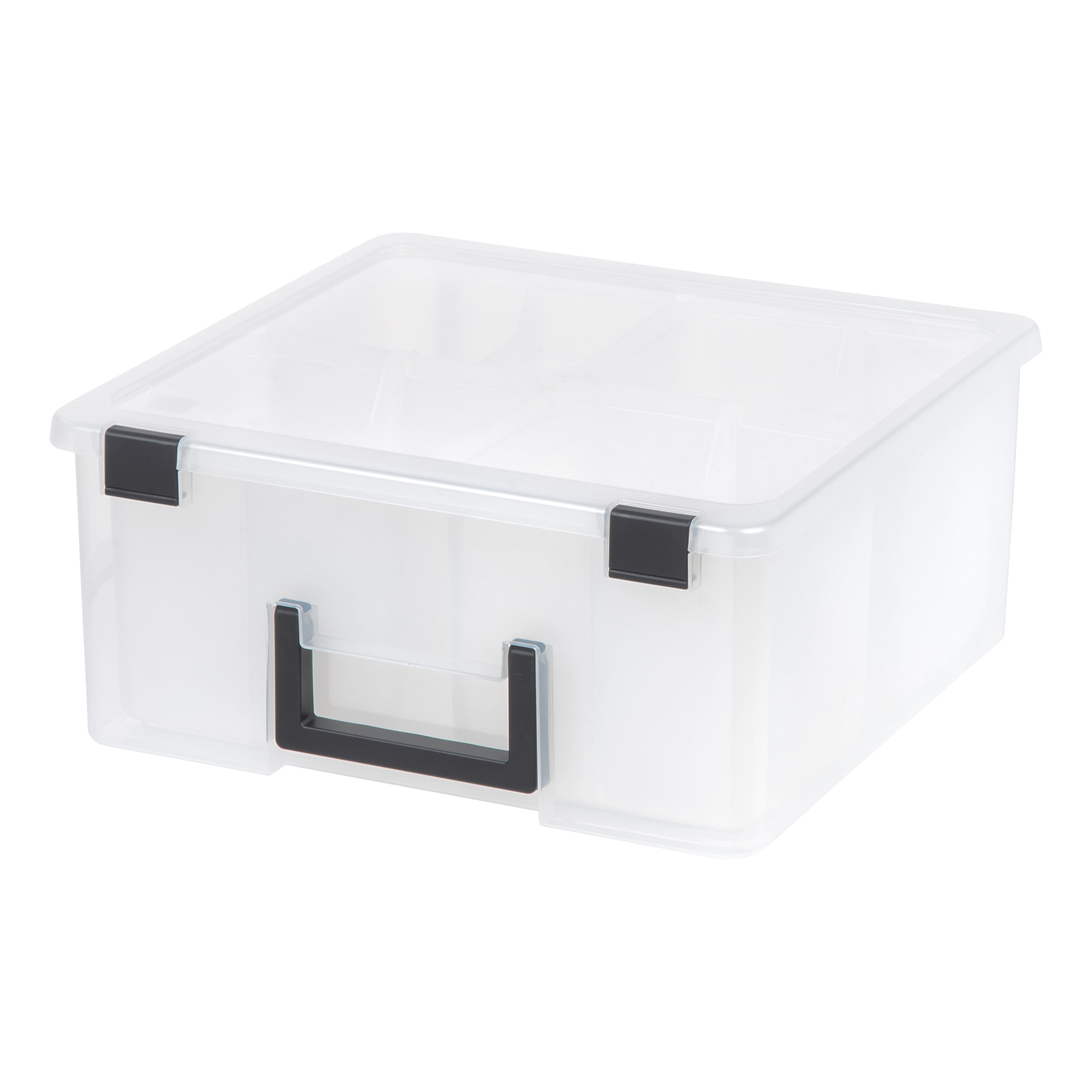 IRIS&#xAE; Portable Divided Plastic Craft Bin