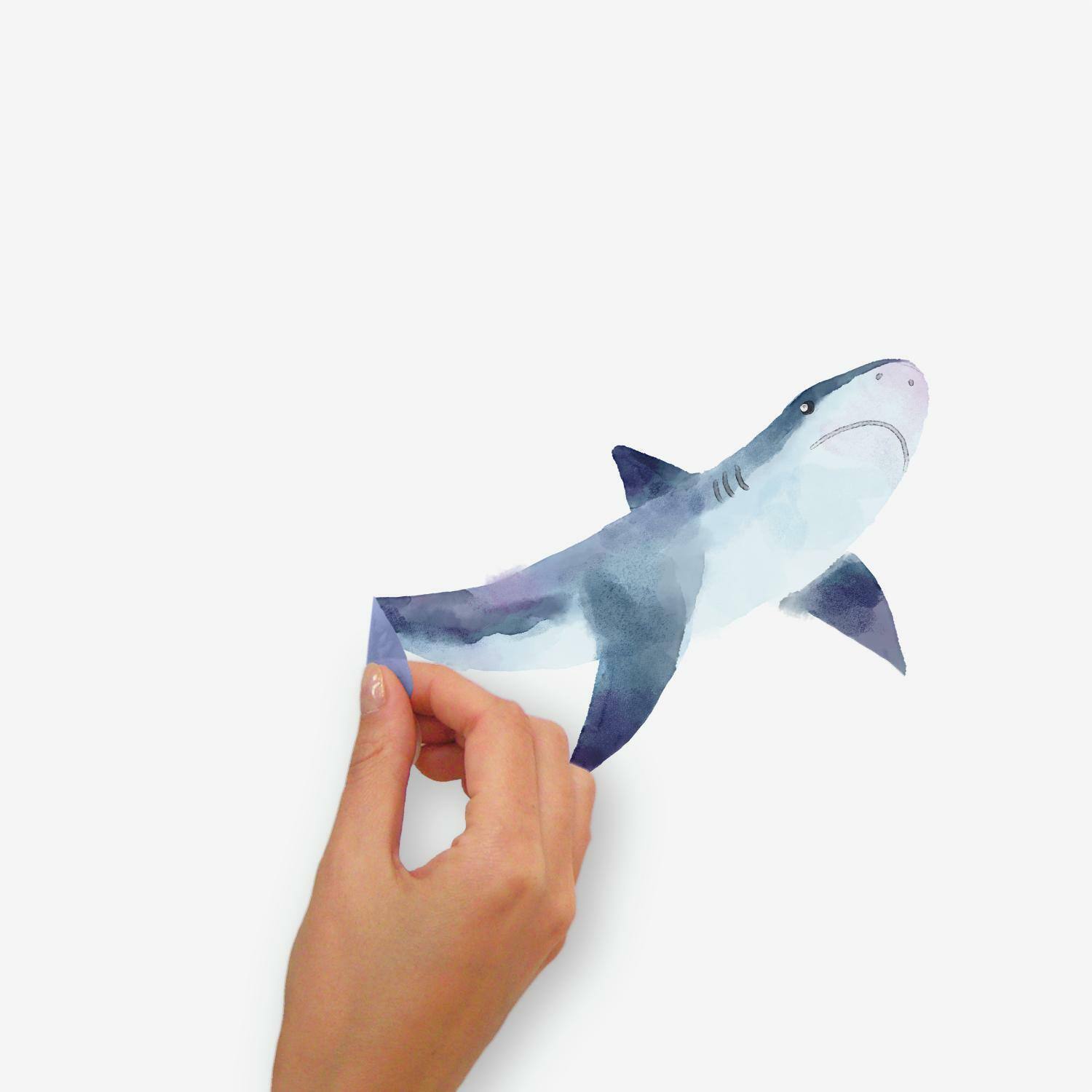 RoomMates Sharks Peel &#x26; Stick Wall Decals