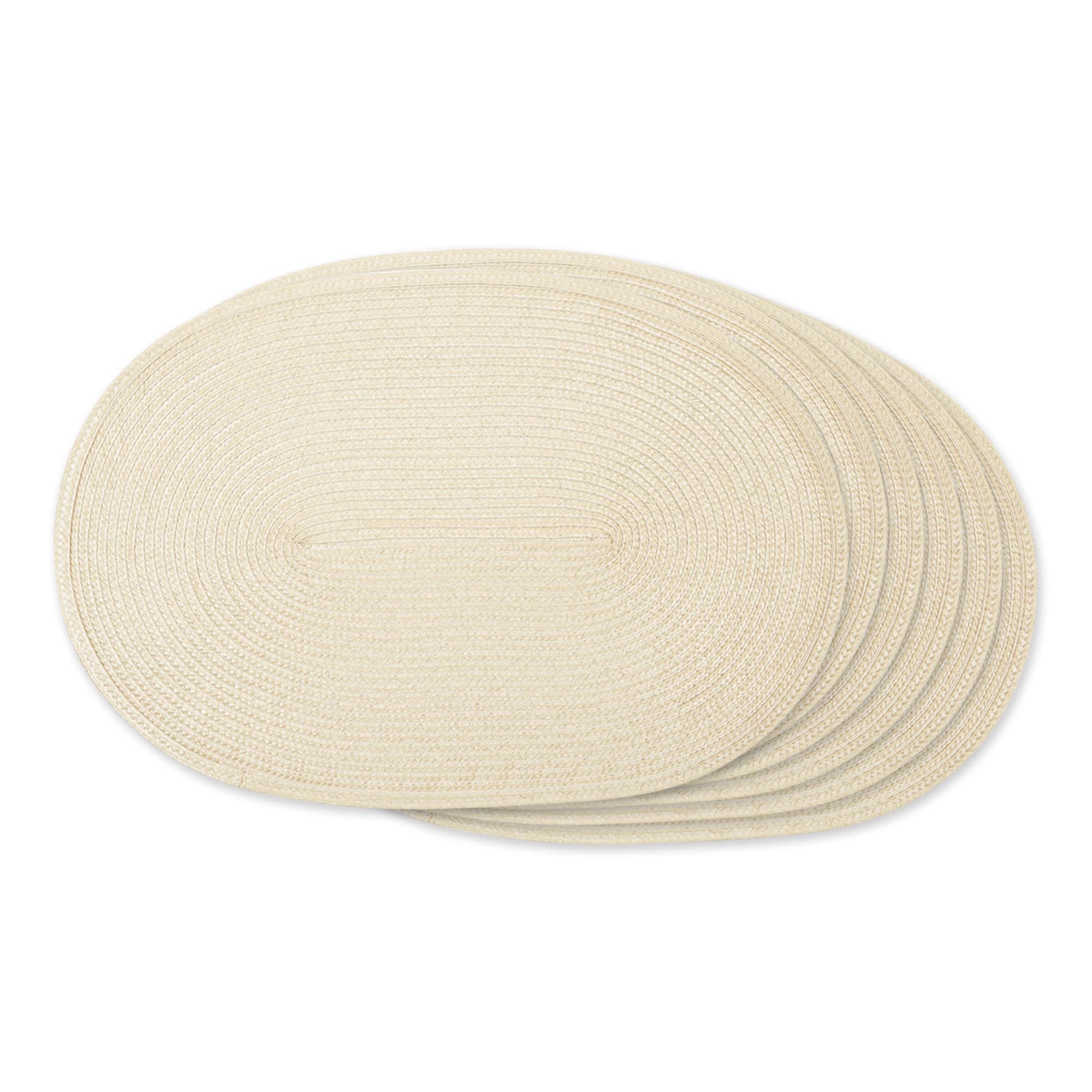 DII&#xAE; Oval Plastic Woven Placemats, 6ct.
