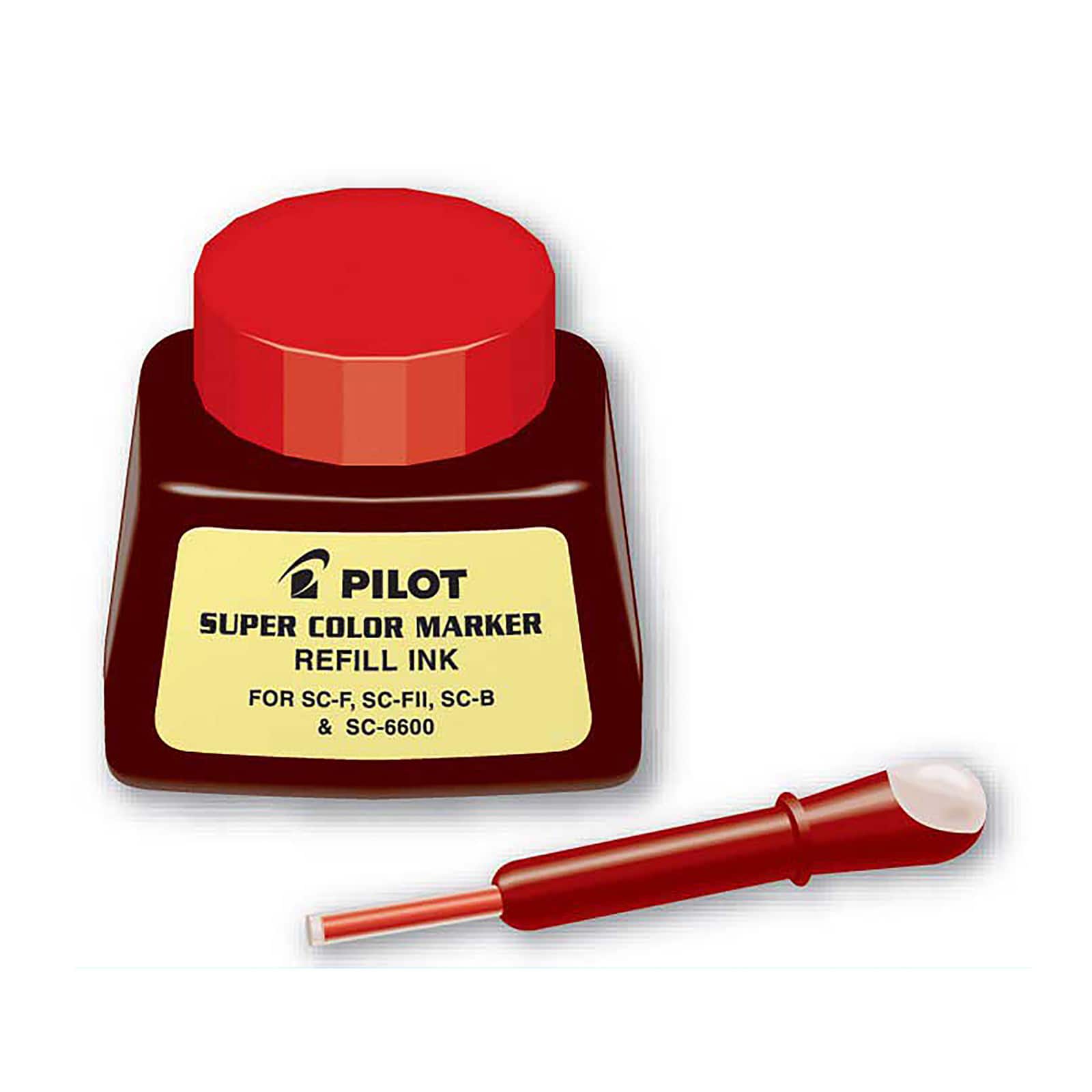 Pilot&#xAE; Super Color Permanent Marker Ink Refill