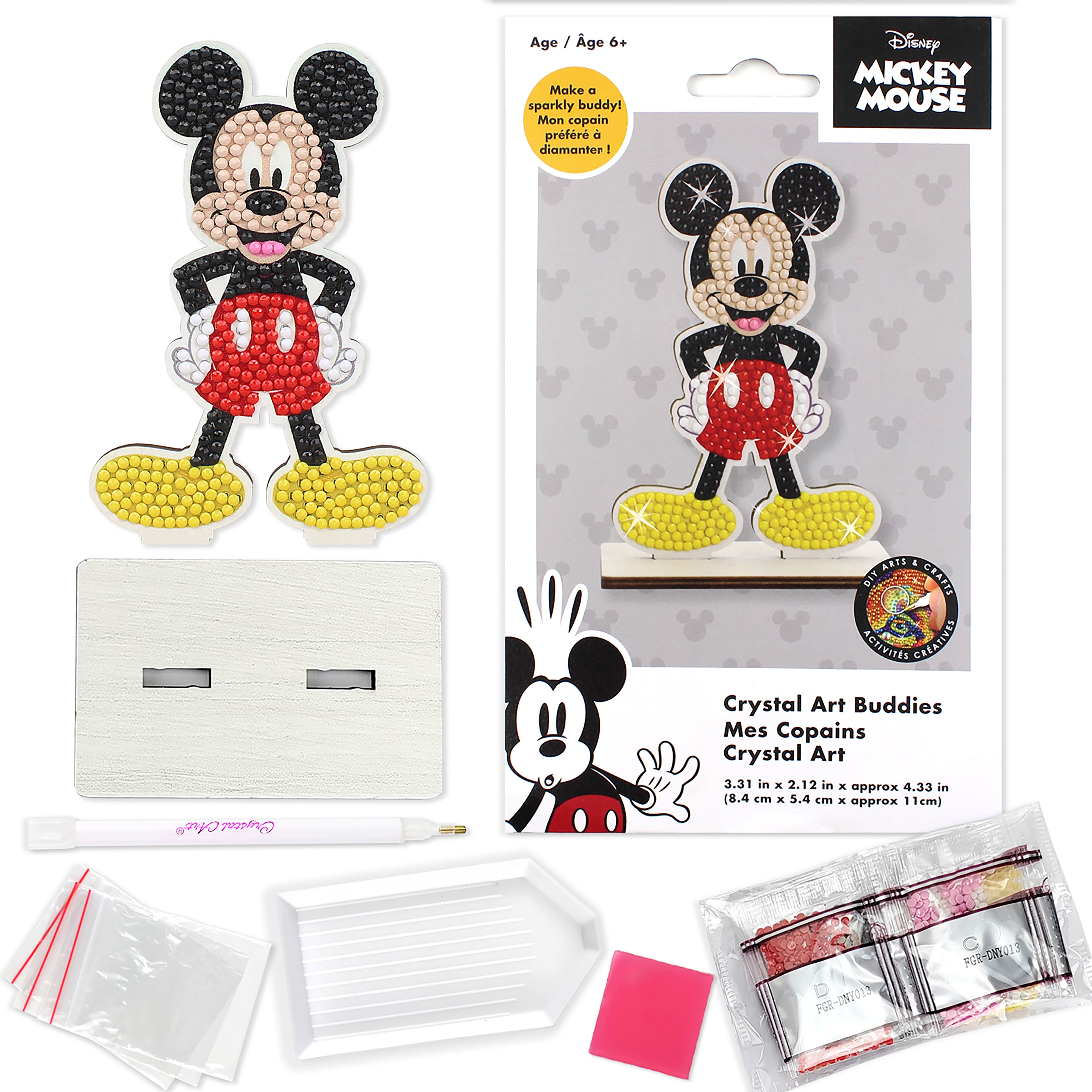 Craft Buddy™ Crystal Art® Mickey Diamond Painting Kit