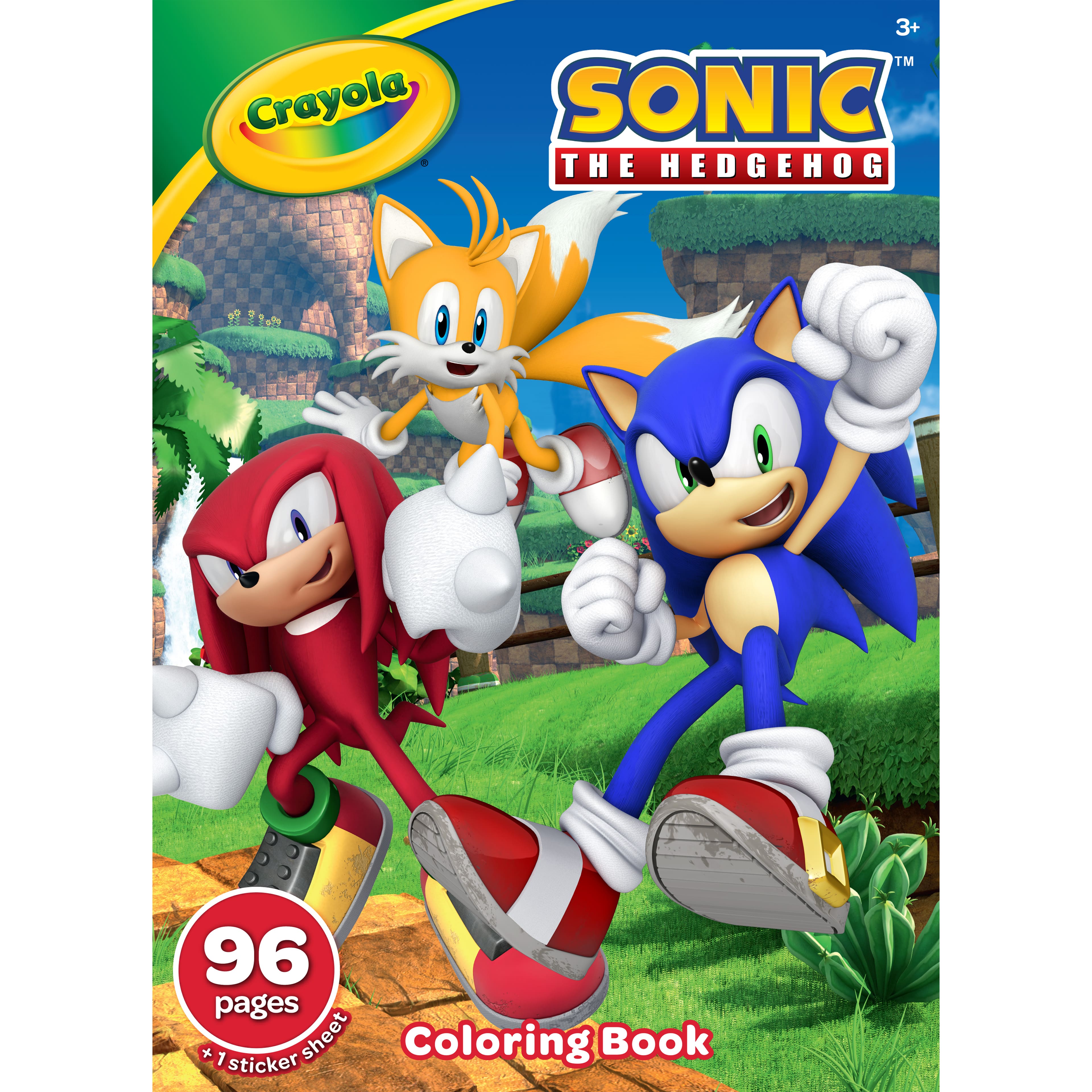 Crayola&#xAE; Sonic the Hedgehog 96-Page Coloring Book