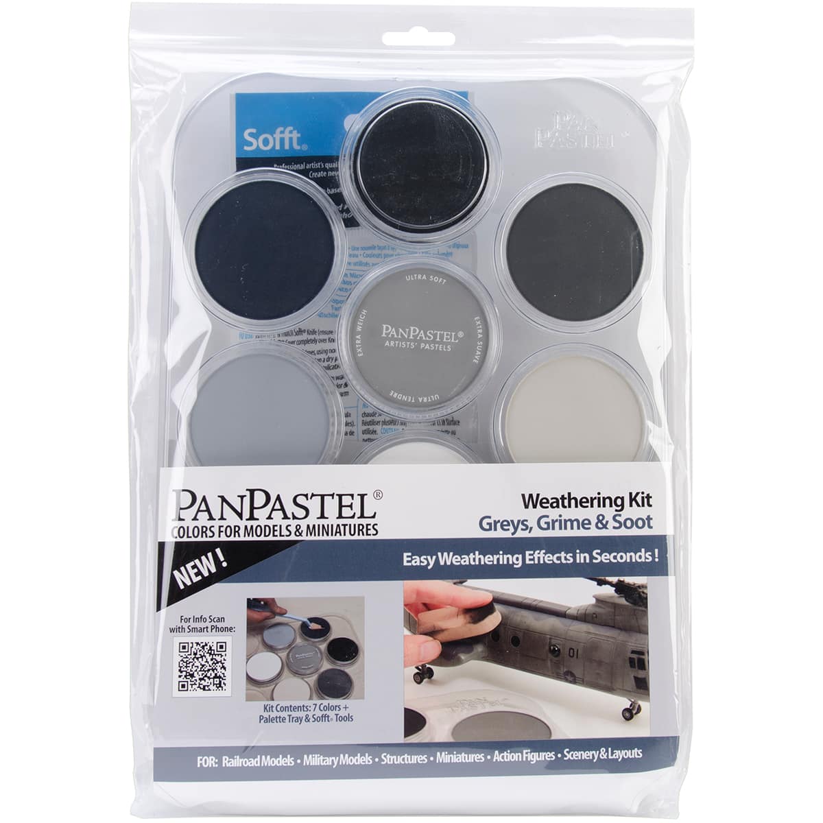 PanPastel® 7 Color Grays, Grime & Soot Weathering Kit | Michaels