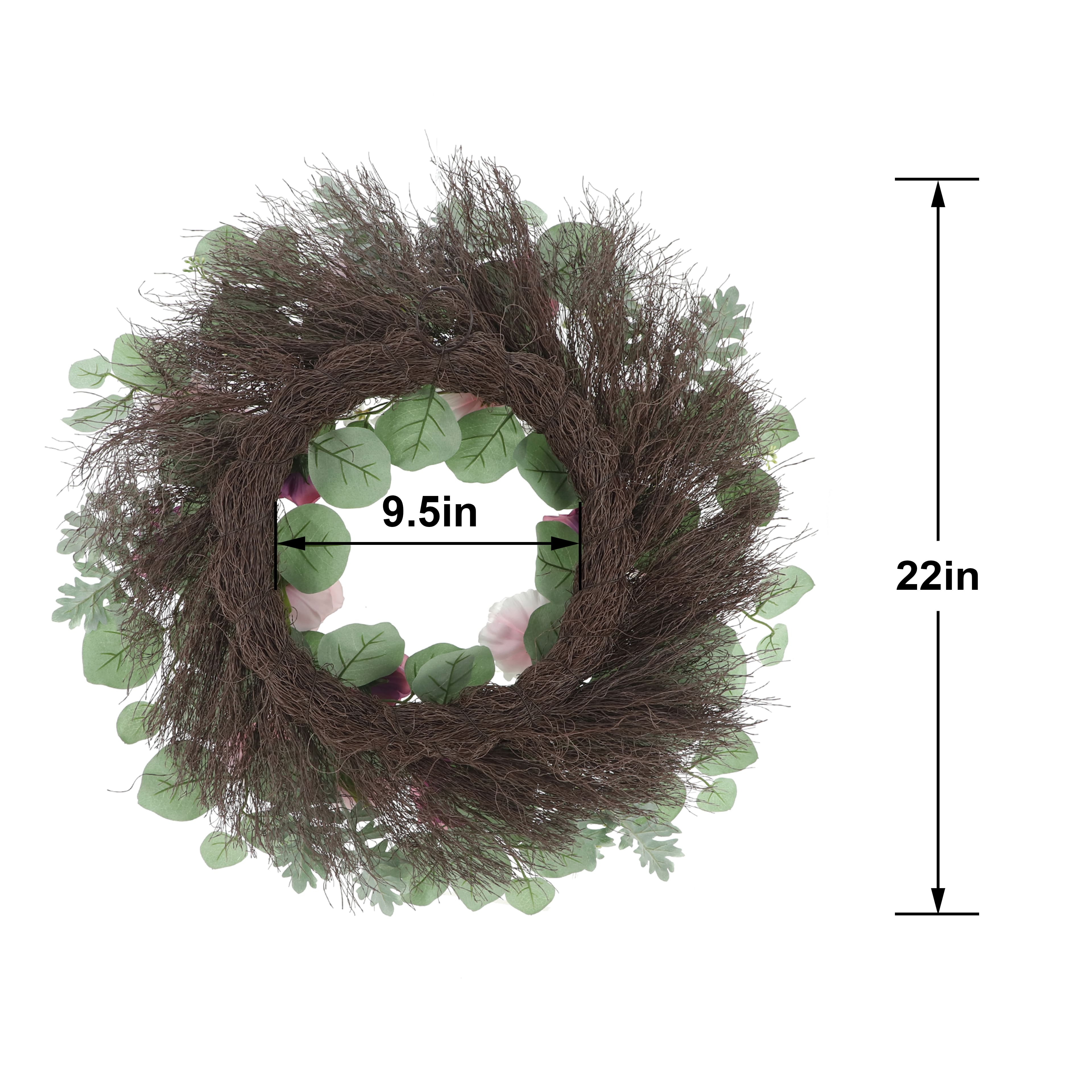 22&#x22; Pink Rose &#x26; Peony Wreath by Ashland&#xAE;