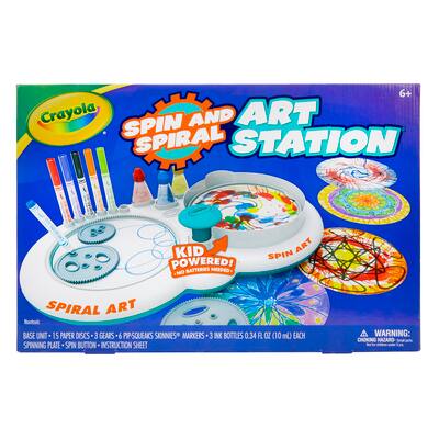 Crayola® Spin & Spiral Art Station™ Set | Michaels