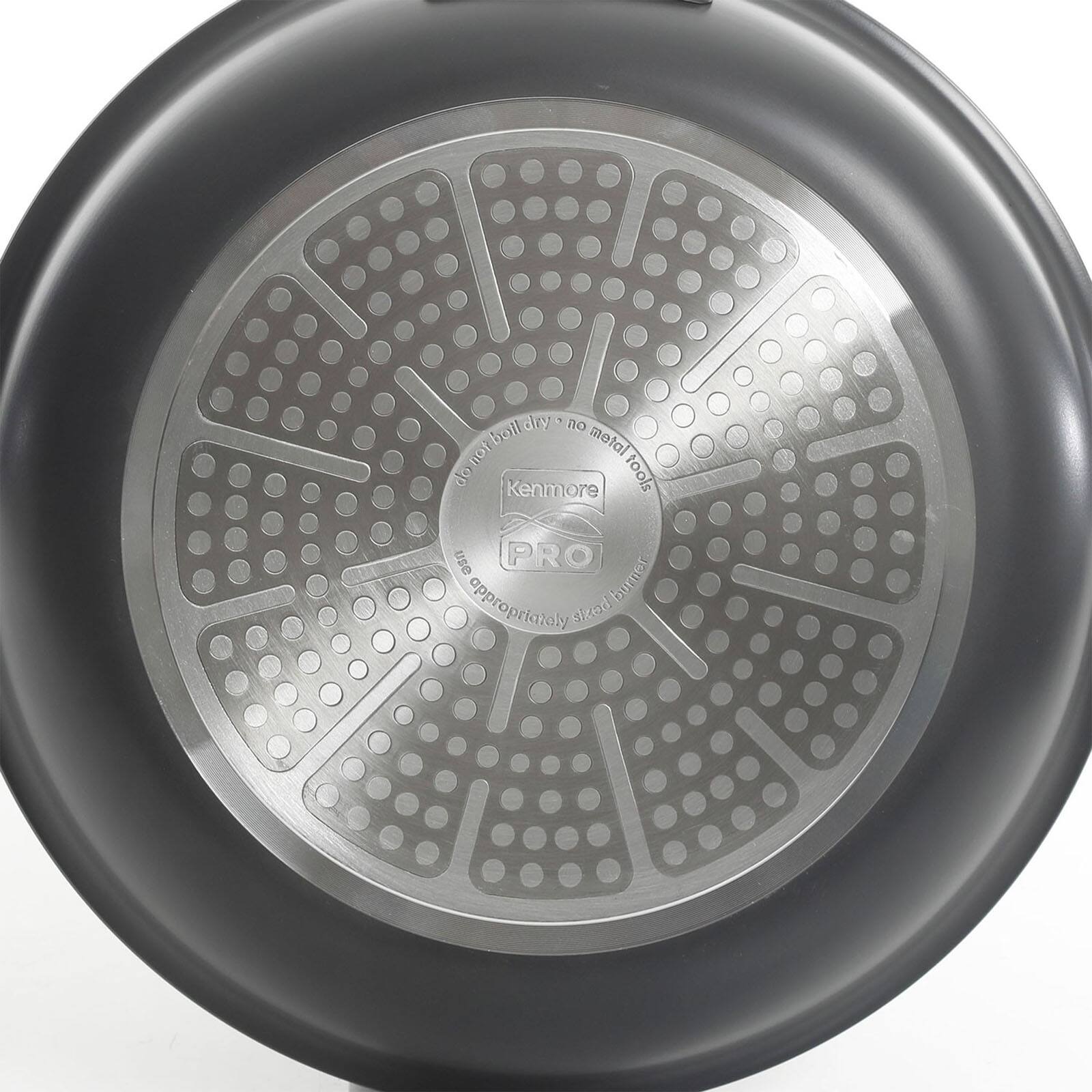 Kenmore® Pro Arbor Heights 10-Piece Black Nonstick Aluminum Cookware Set