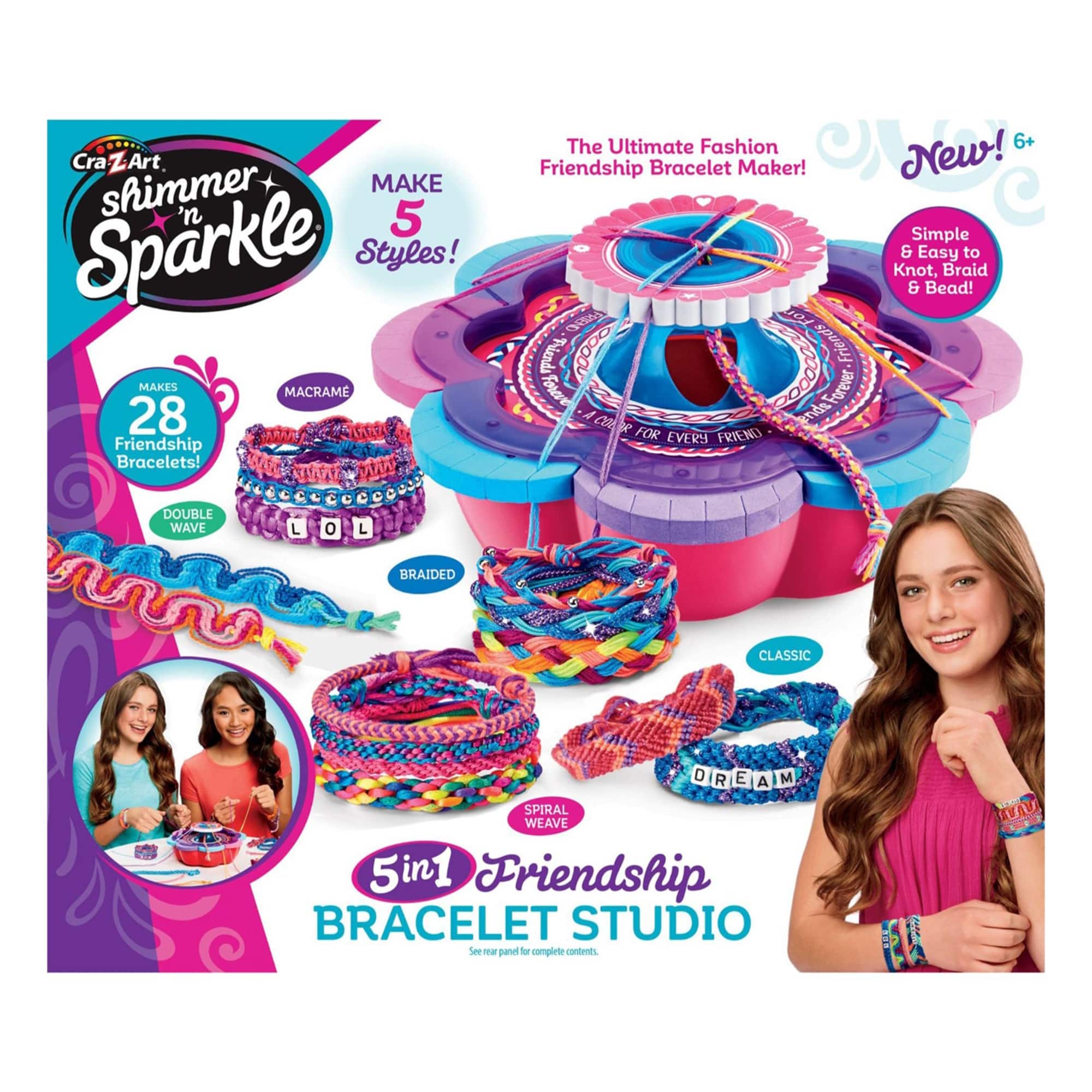 Cra-Z-Art® Shimmer N Sparkle Friendship Bracelet Maker