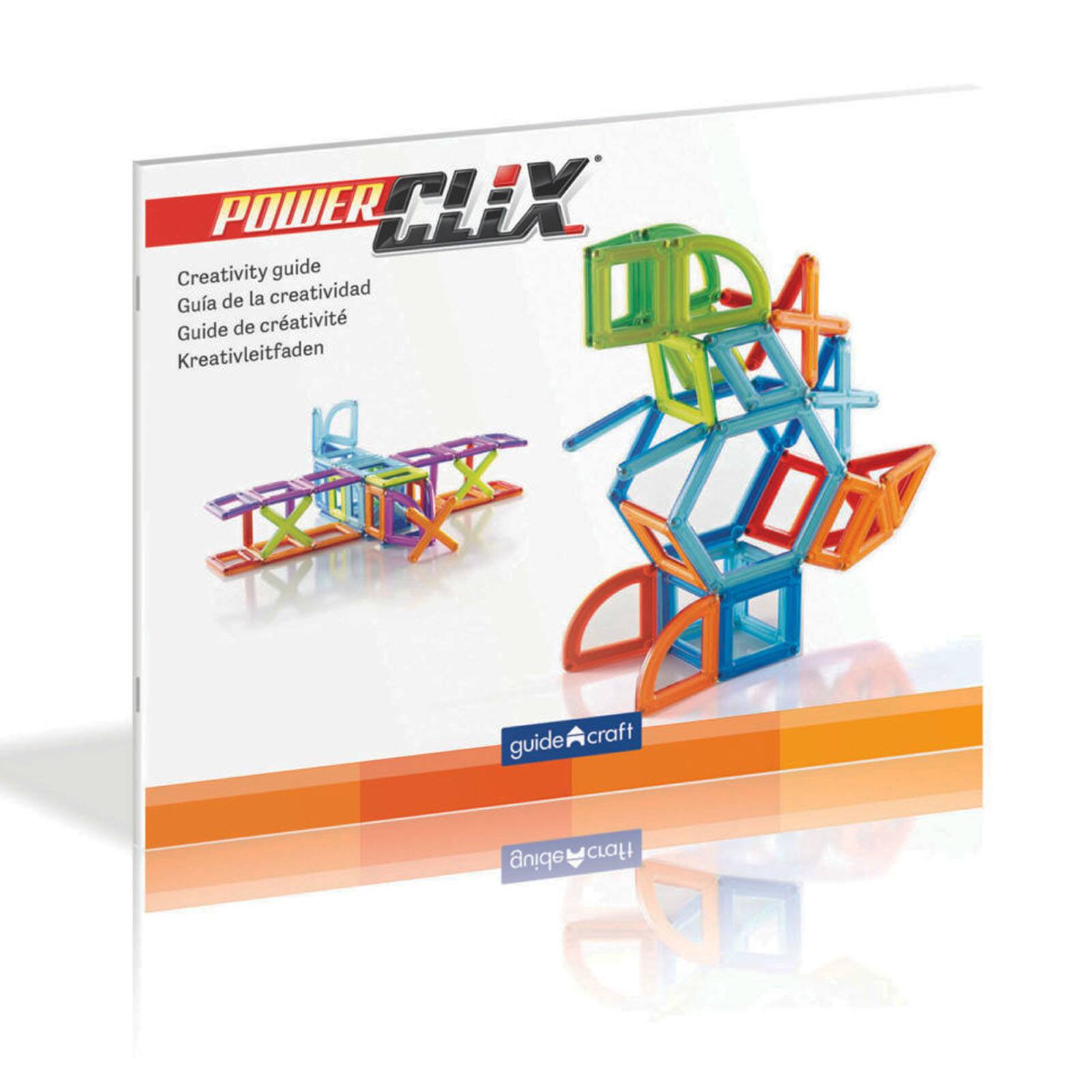 Guidecraft PowerClix&#xAE; Frames Magnetic Building Set