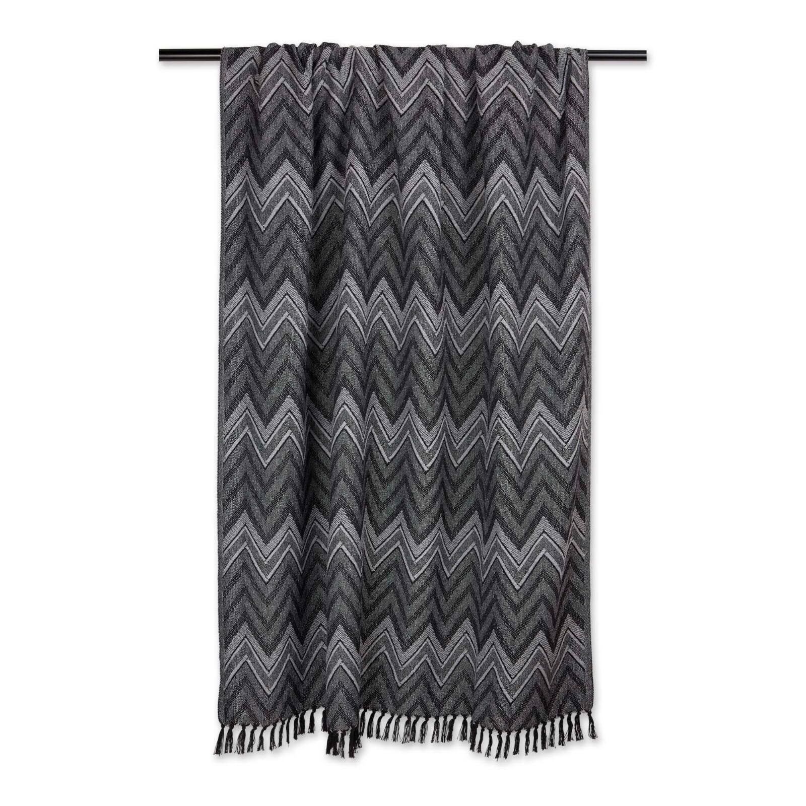 DII® Zig-Zag Chevron Throw
