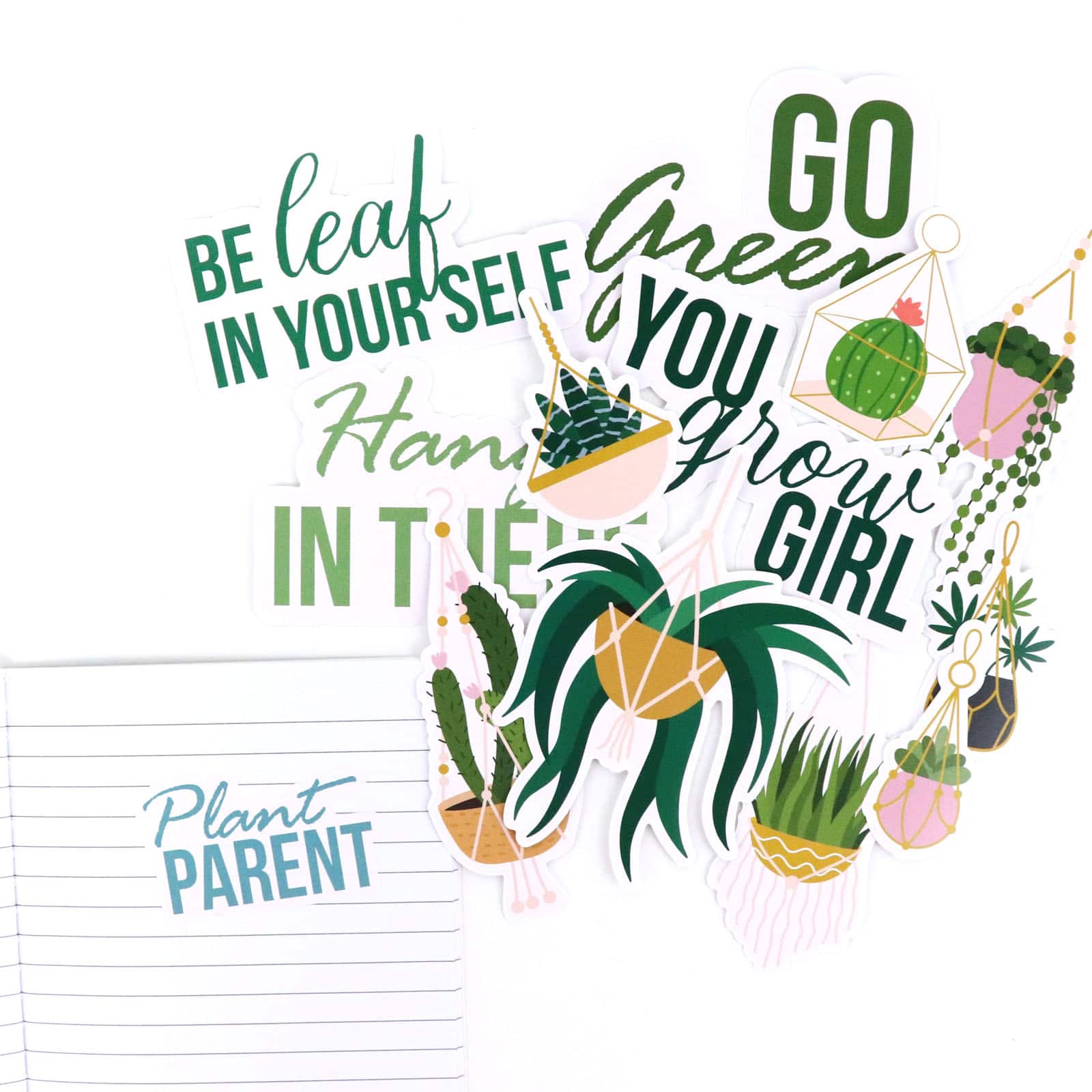House Plants Vinyl Die Cut Stickers by Recollections&#x2122;