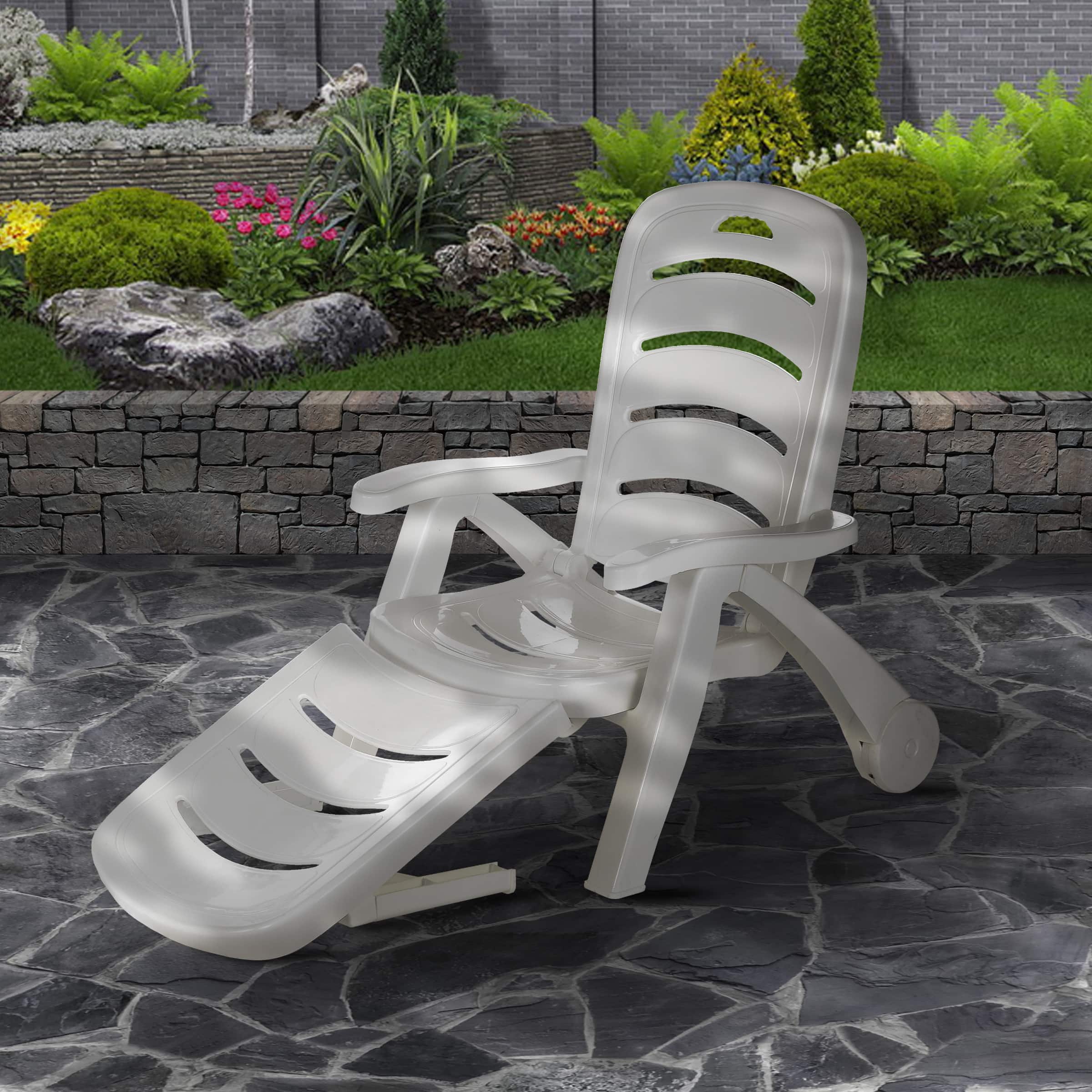 All Weather Folding Chaise Lounge