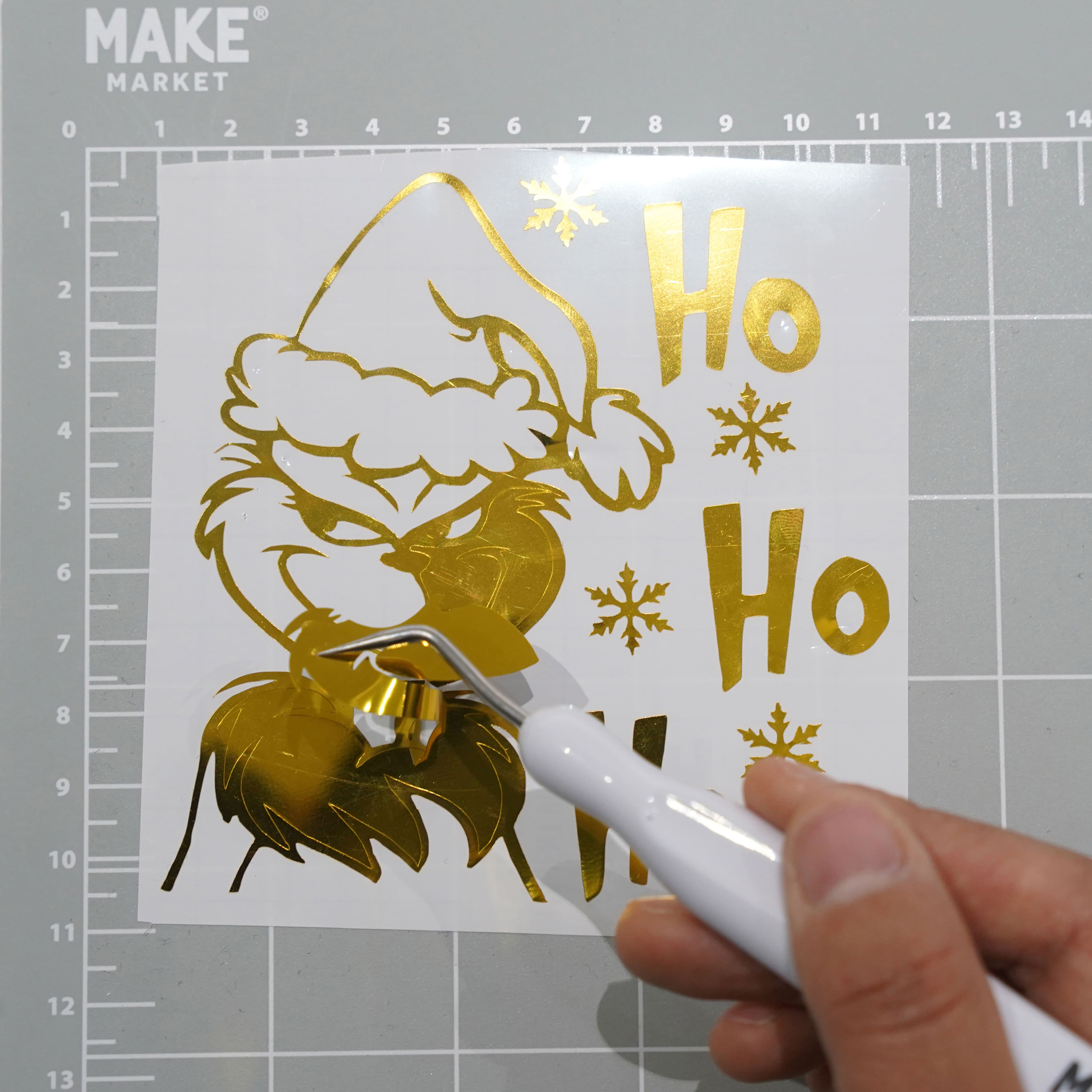 Chrome Foil Permanent Vinyl by Make Market&#xAE;