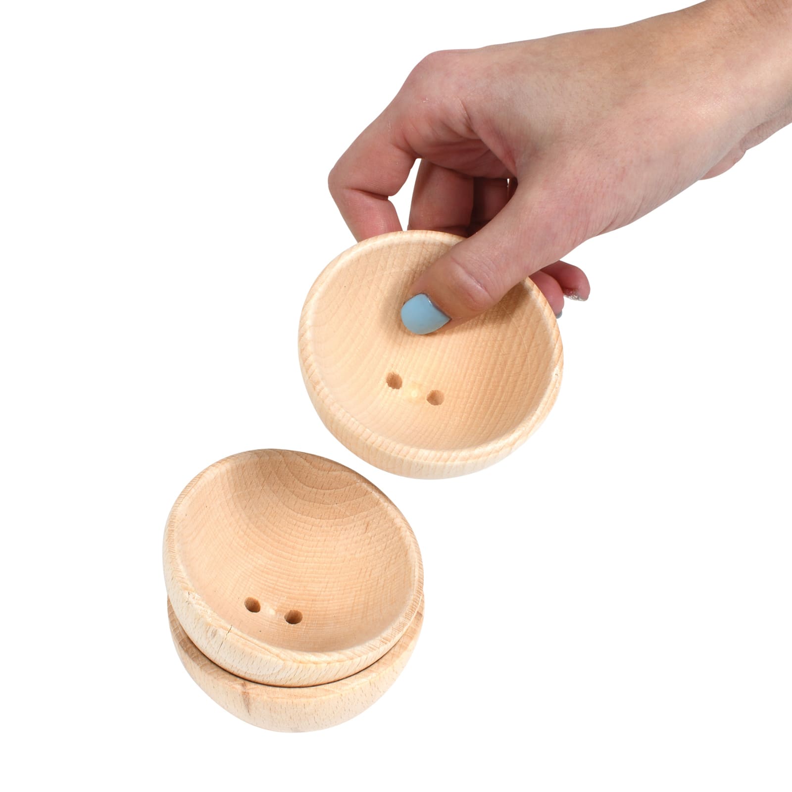 TickiT® Wooden Bowls, 3ct.